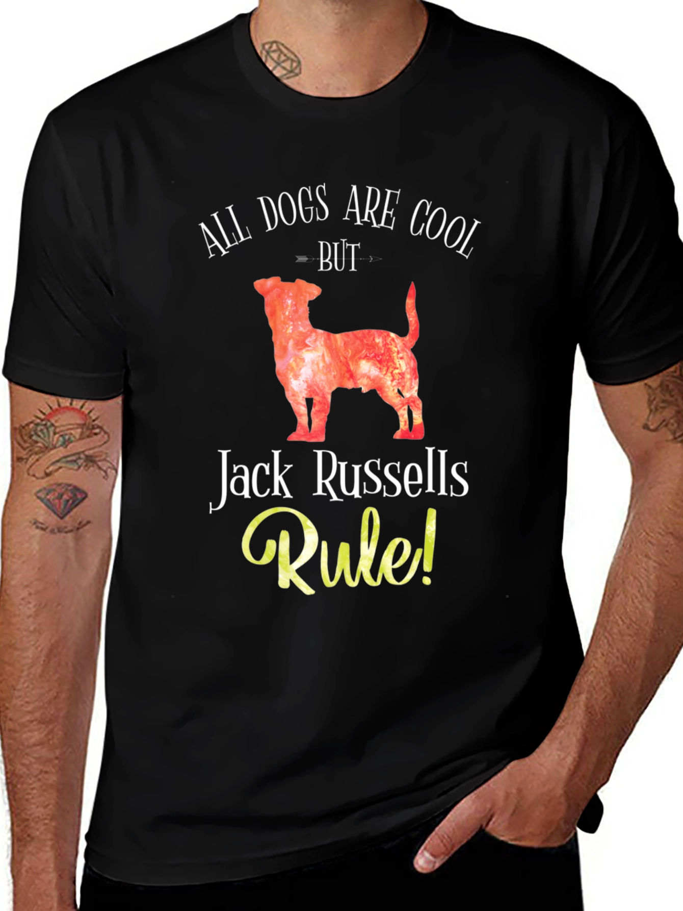 Jack Russells Rule Dog Lover T-Shirt