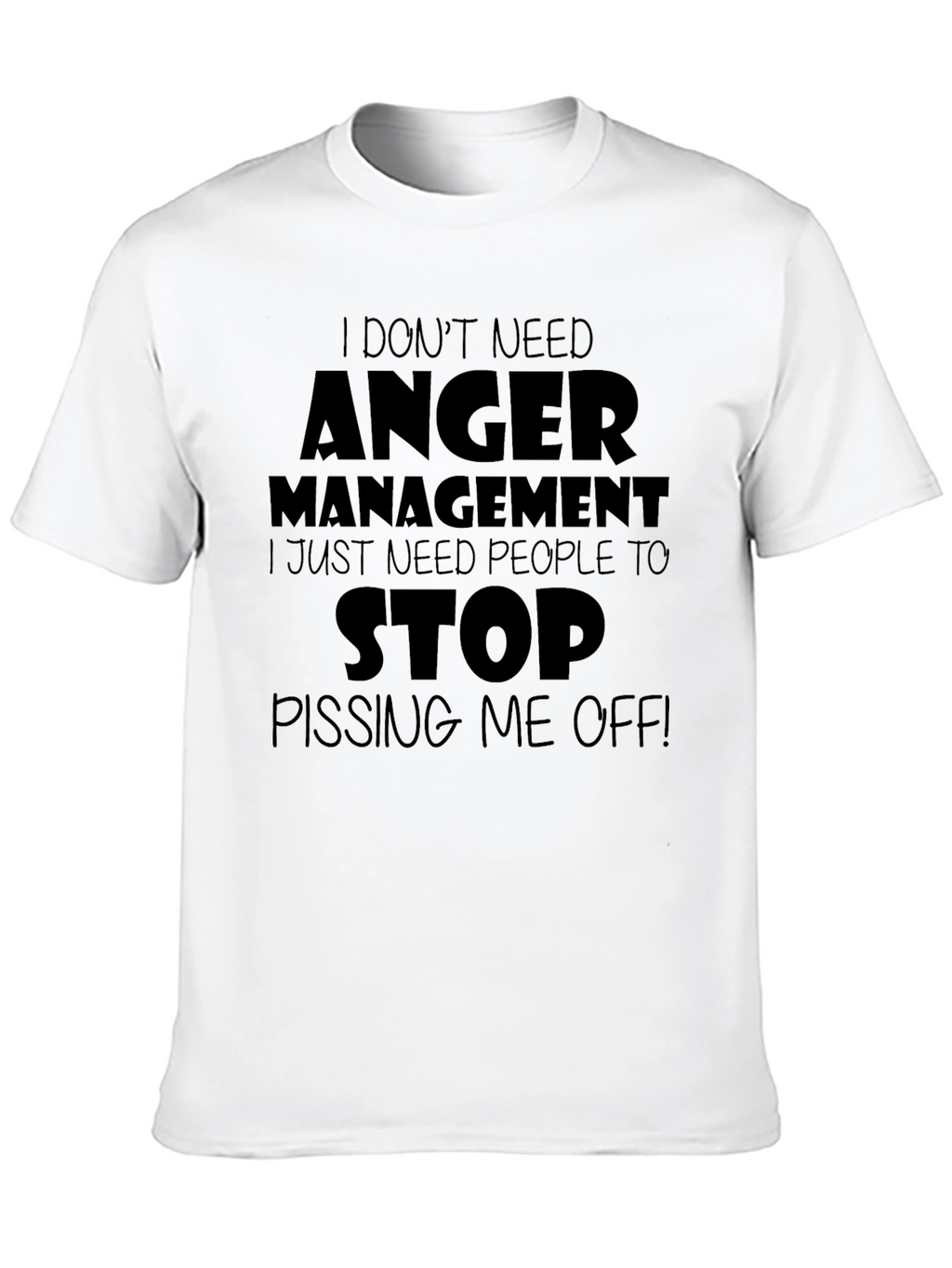 Anger Management Funny Graphic Tee