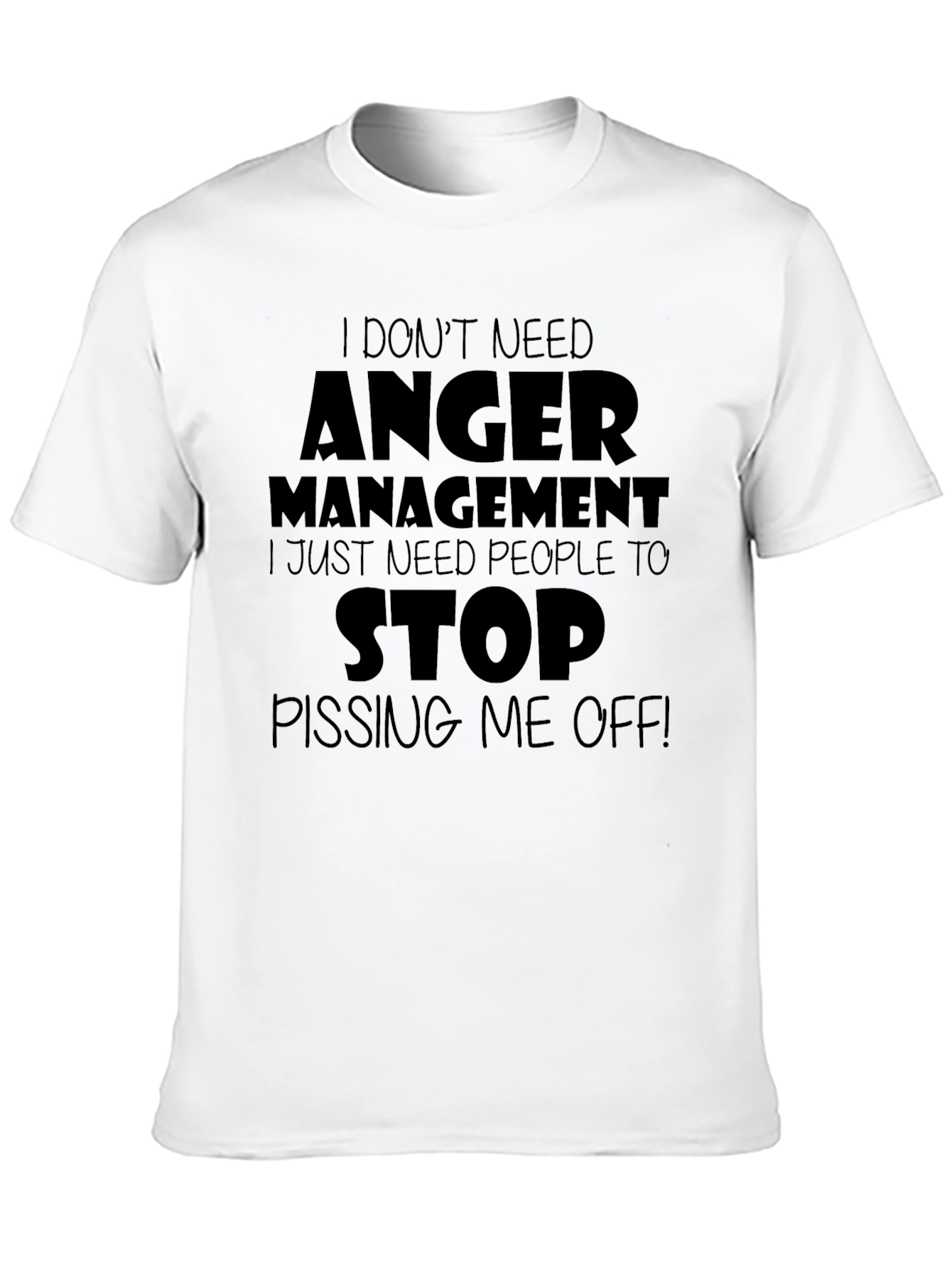 Anger Management Funny Graphic Tee