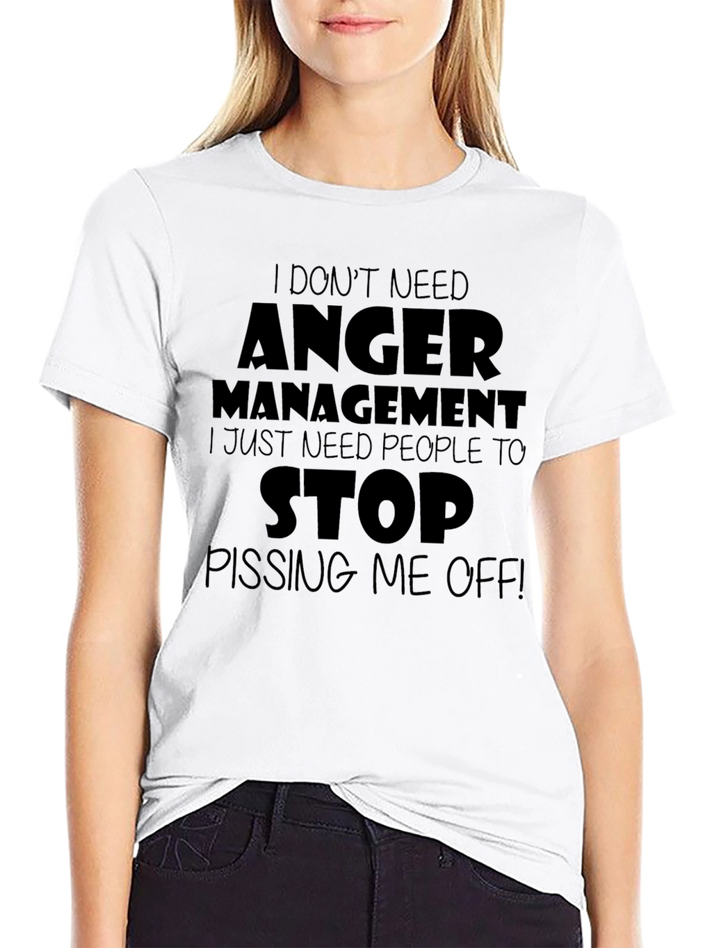 Anger Management Funny Graphic Tee