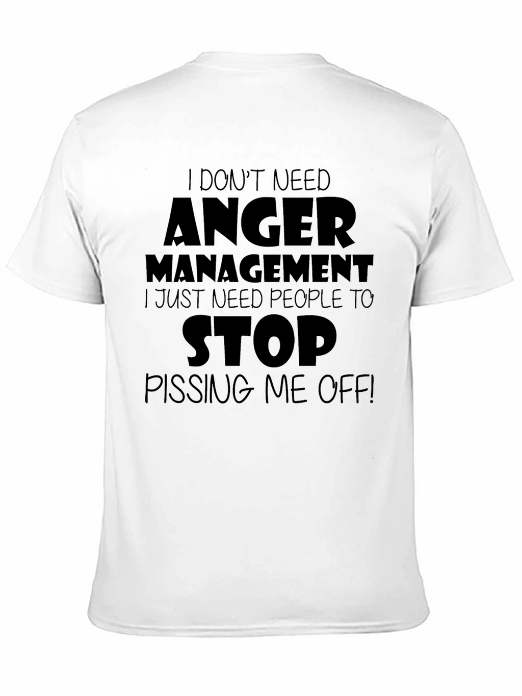 Anger Management Funny Graphic Tee