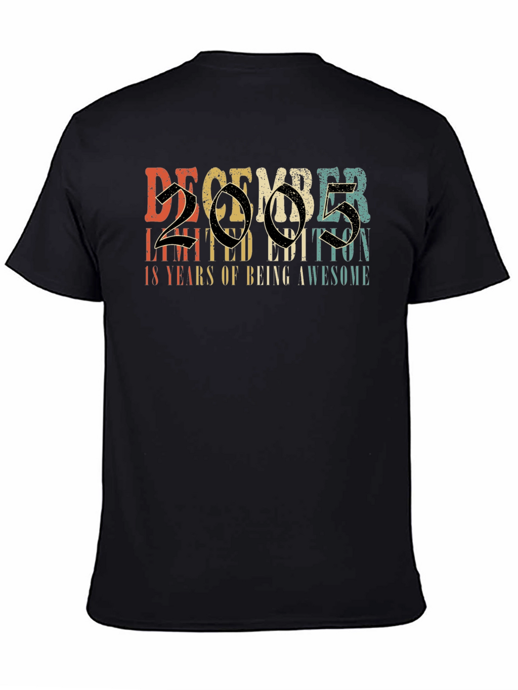 December 2005 Limited Edition 18 Years T-Shirt