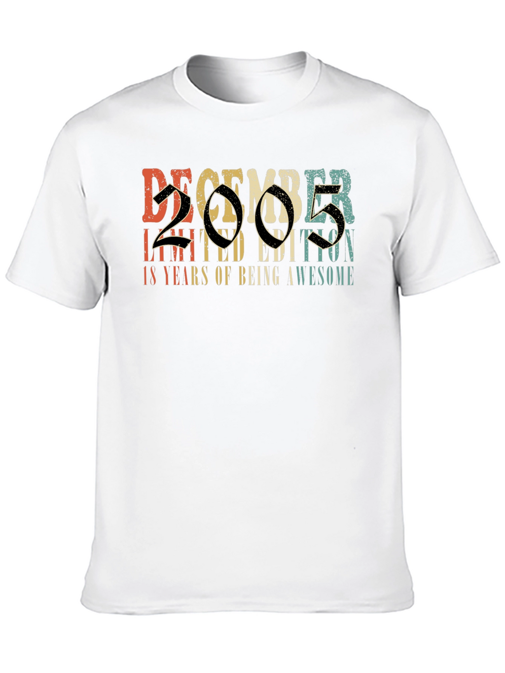 December 2005 Limited Edition 18 Years T-Shirt