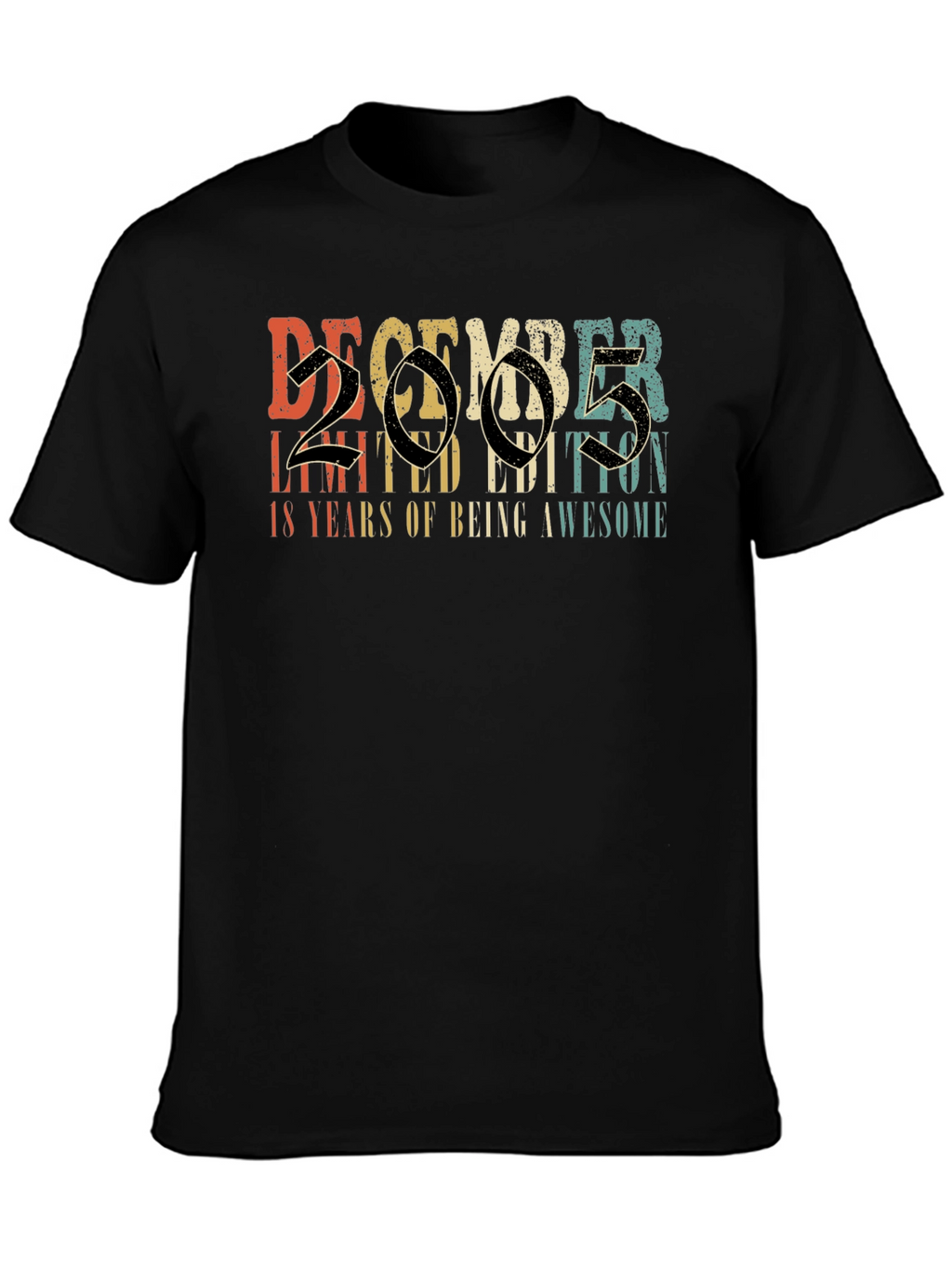 December 2005 Limited Edition 18 Years T-Shirt