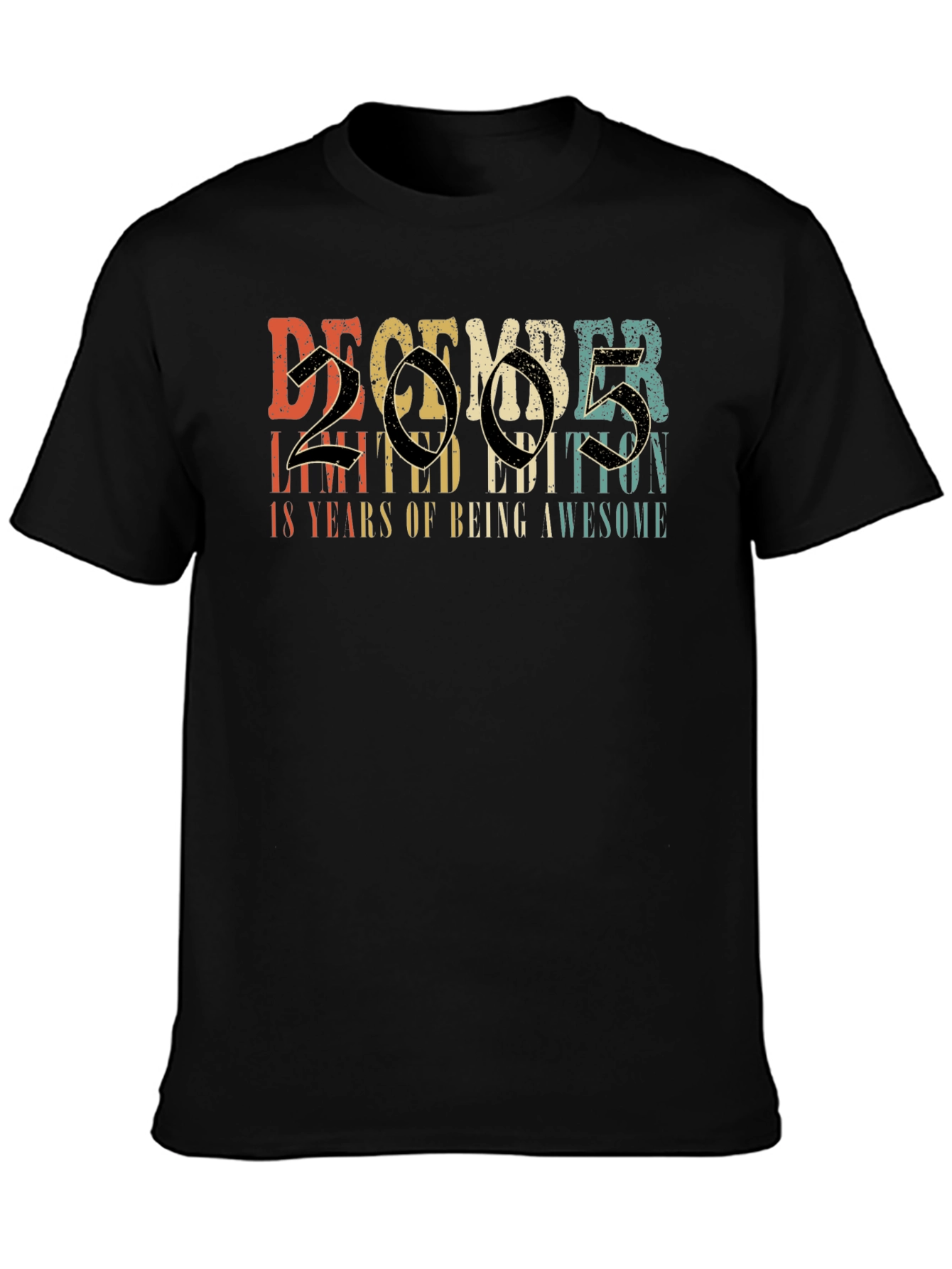 December 2005 Limited Edition 18 Years T-Shirt
