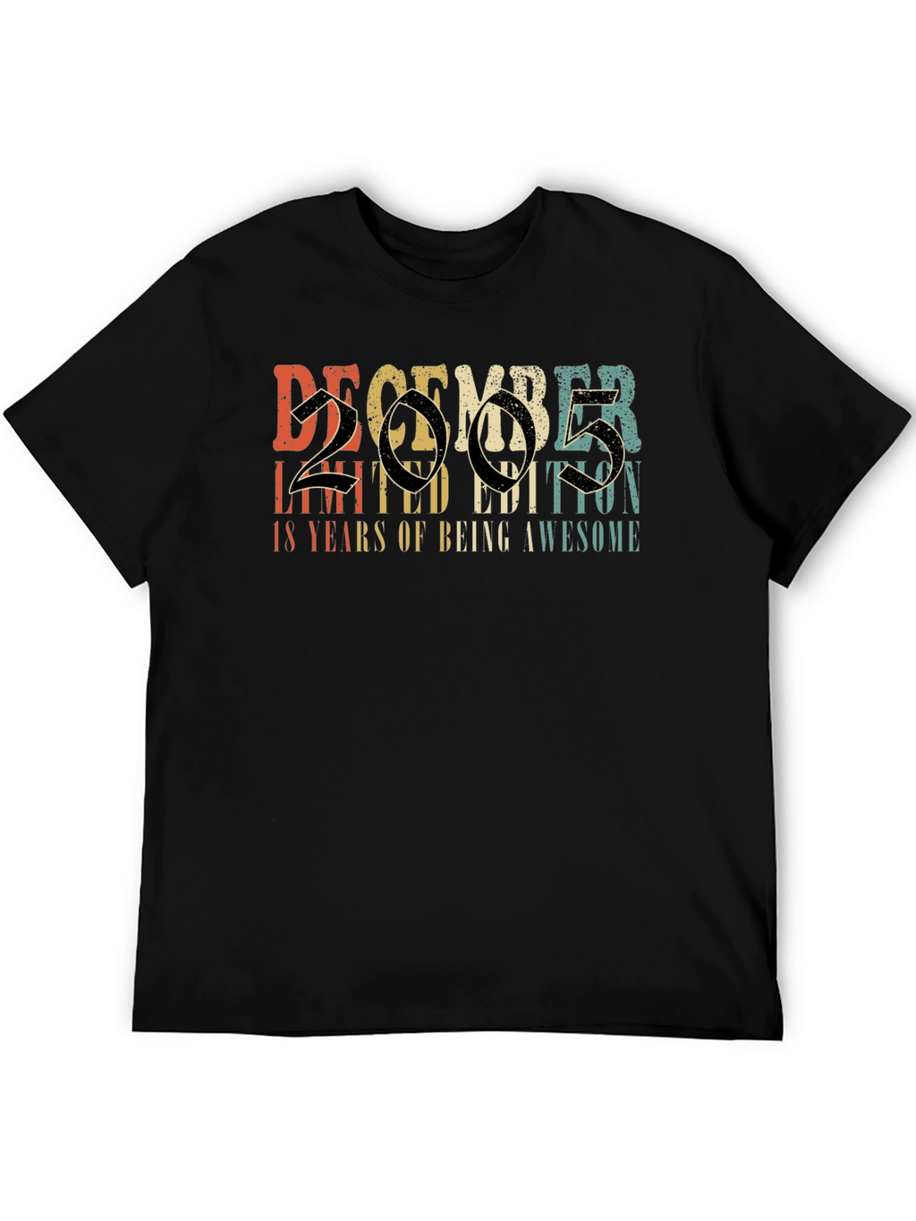 December 2005 Limited Edition 18 Years T-Shirt