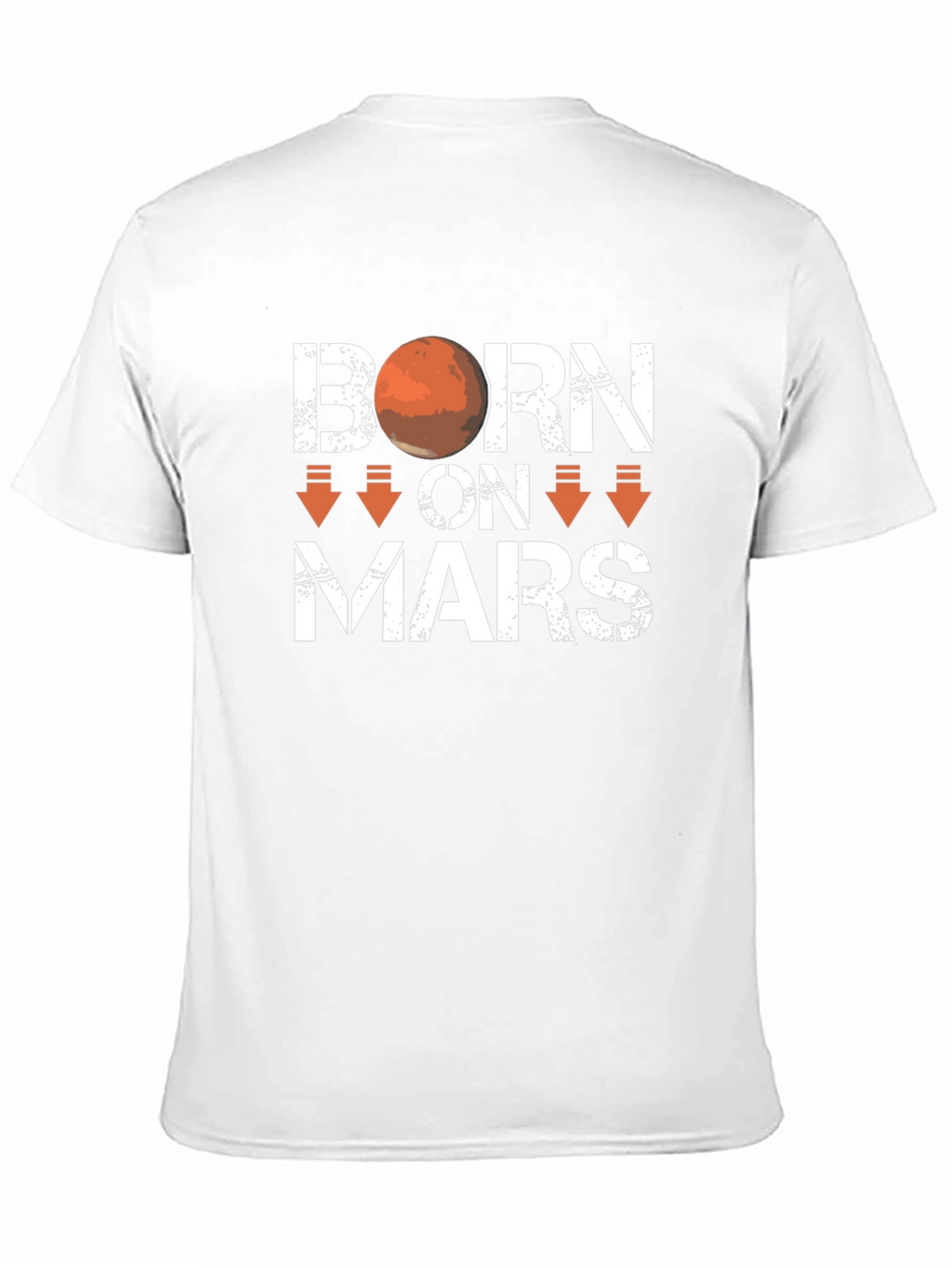 Born on Mars Graphic Tee - Sci-Fi T-Shirt