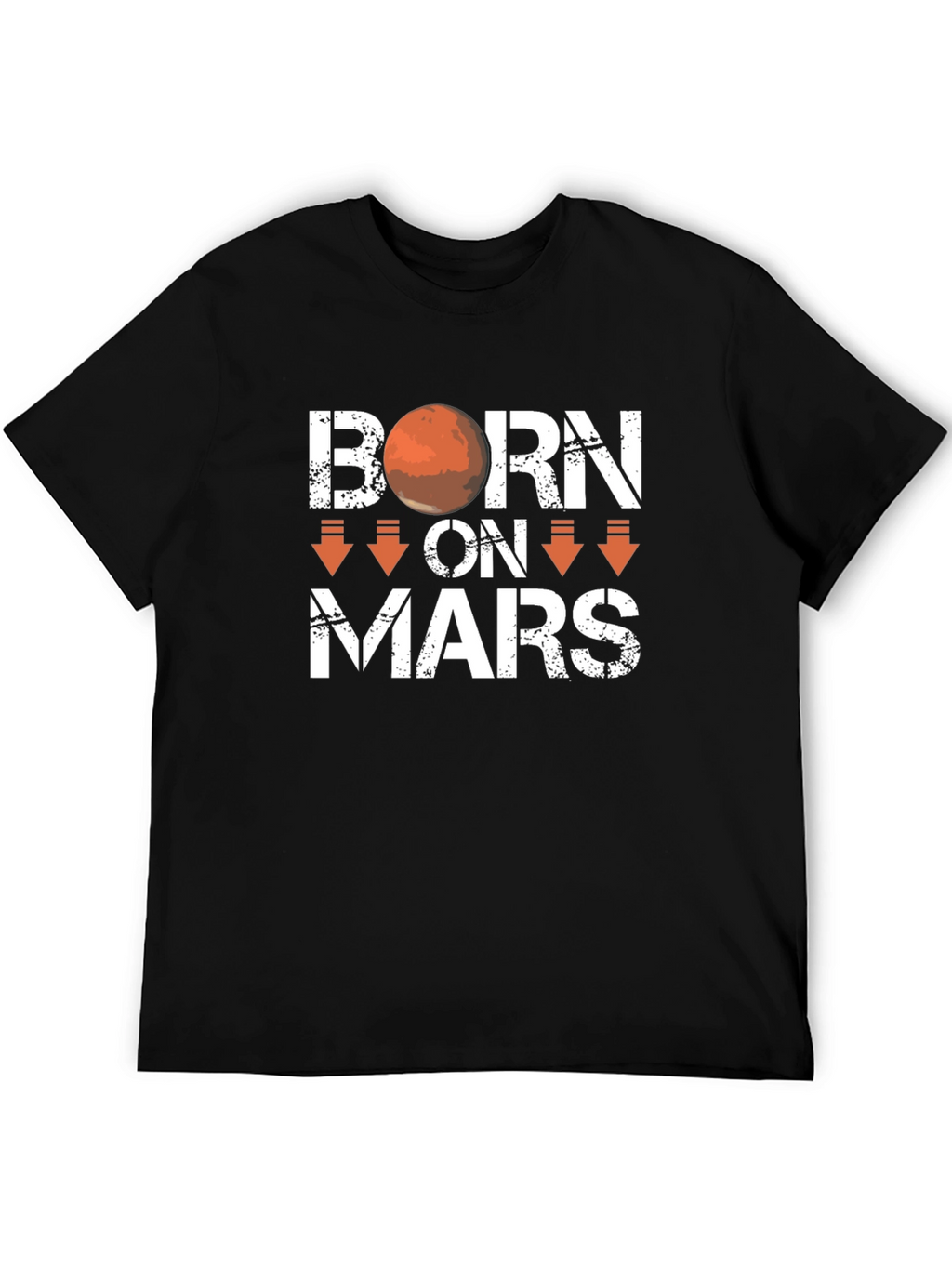 Born on Mars Graphic Tee - Sci-Fi T-Shirt