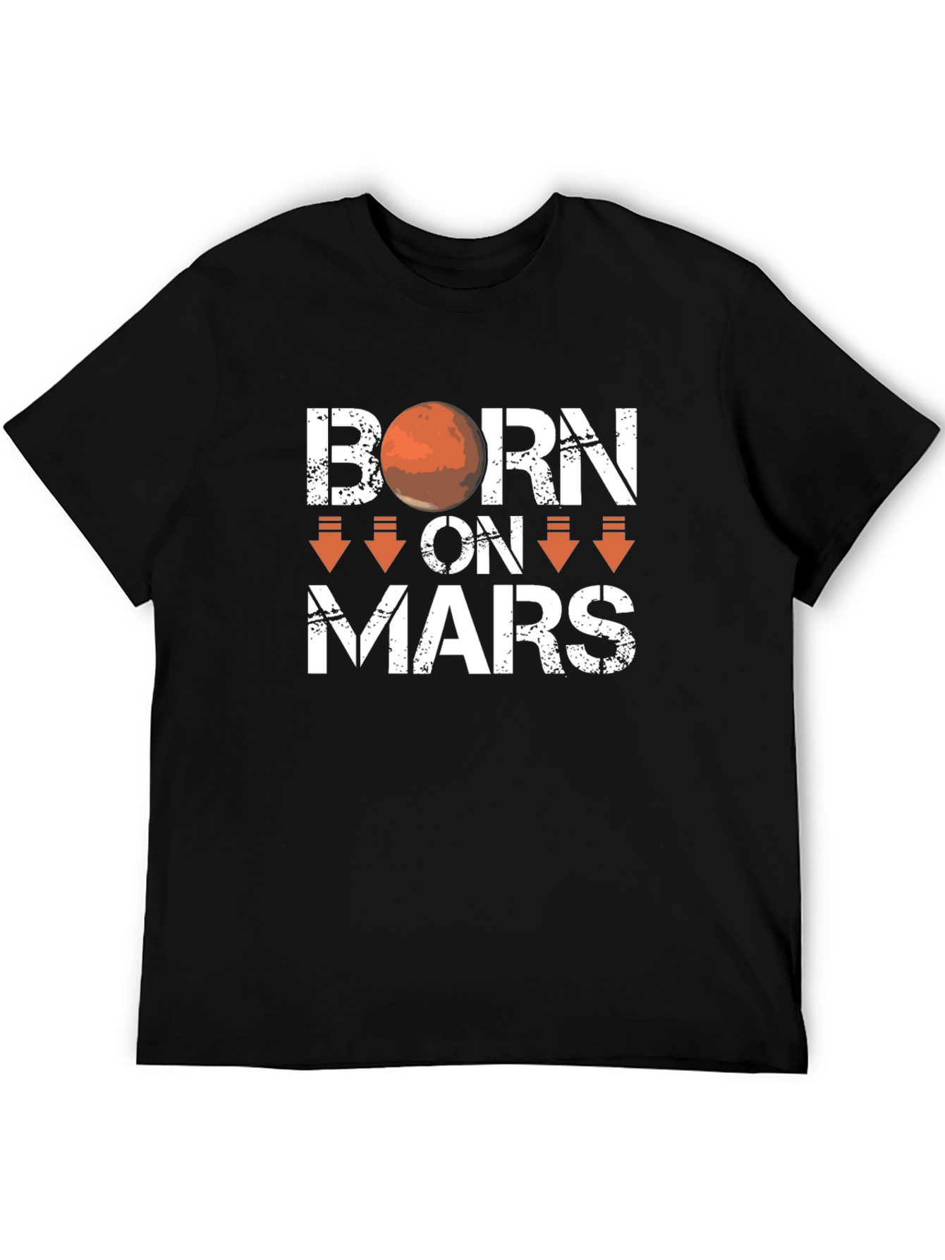 Born on Mars Graphic Tee - Sci-Fi T-Shirt