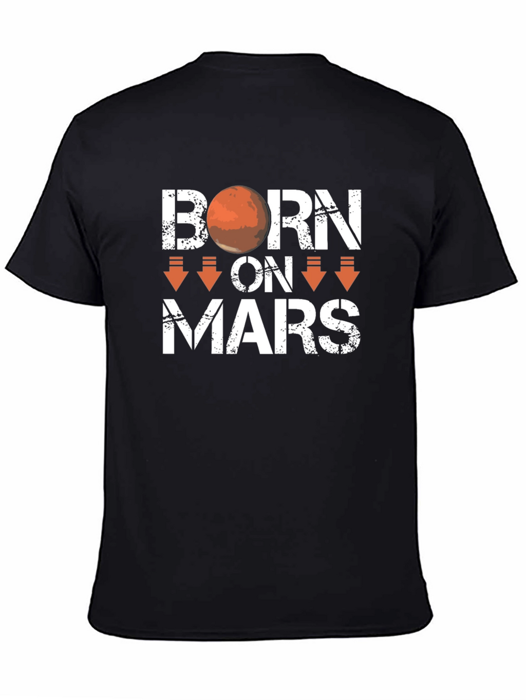 Born on Mars Graphic Tee - Sci-Fi T-Shirt