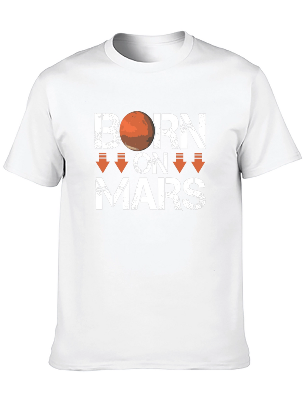 Born on Mars Graphic Tee - Sci-Fi T-Shirt