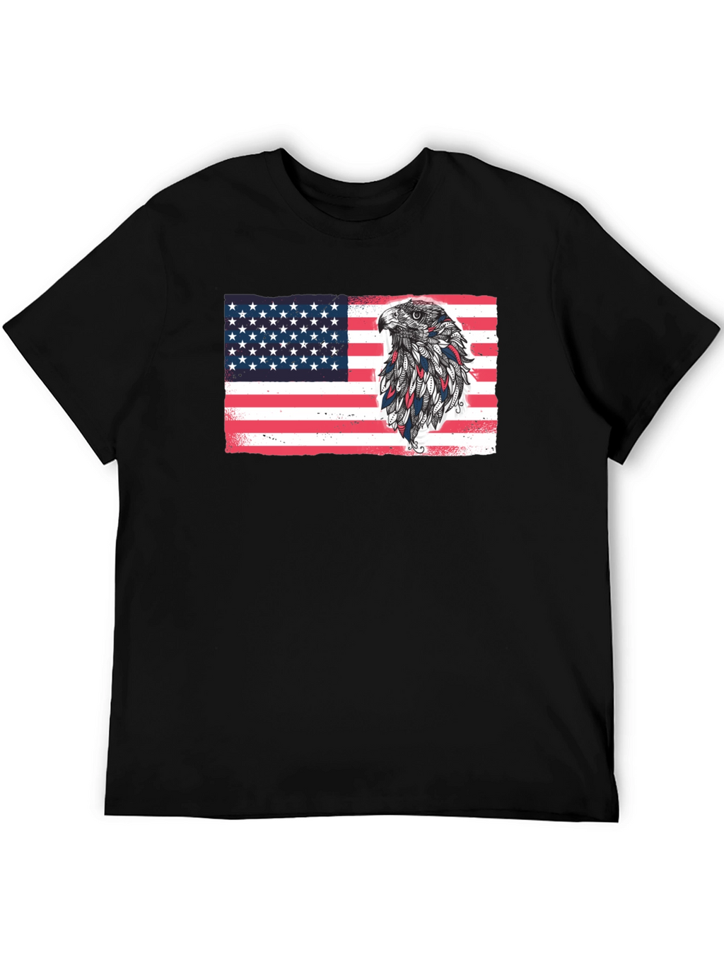 American Eagle Flag Graphic T-Shirt