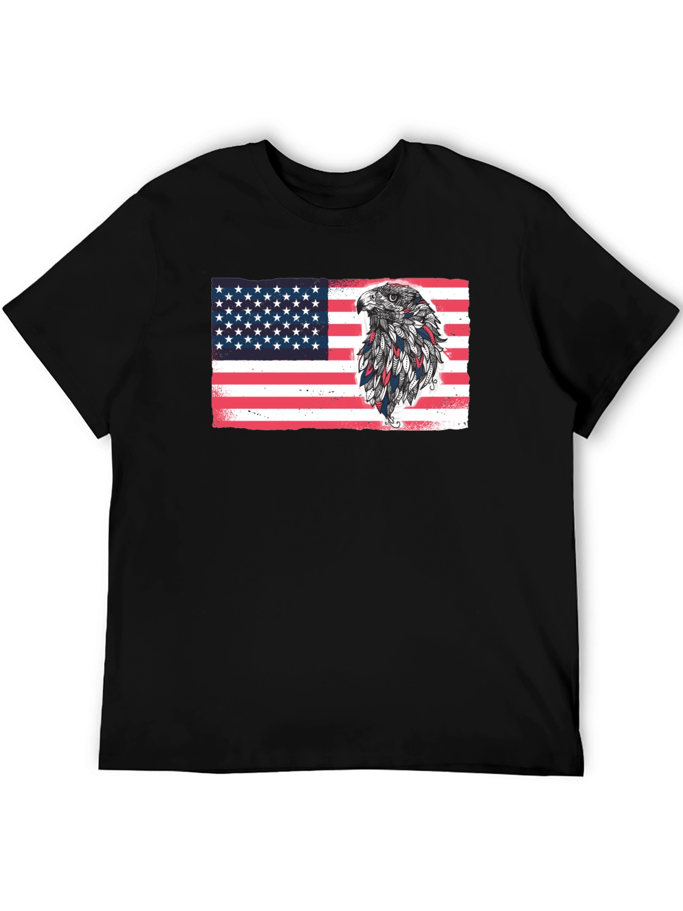 American Eagle Flag Graphic T-Shirt
