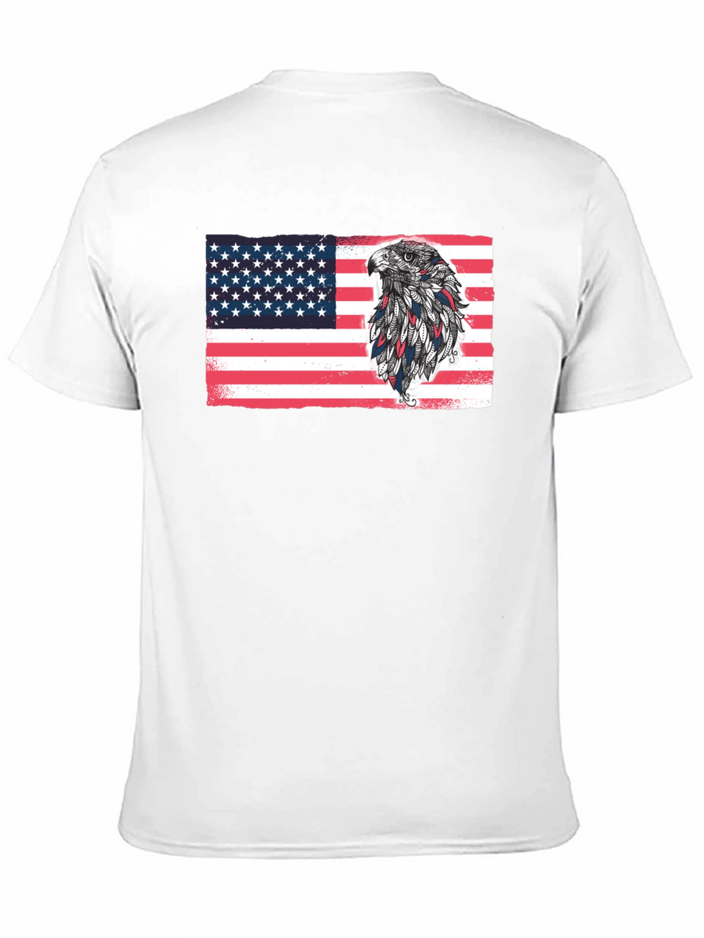 American Eagle Flag Graphic T-Shirt