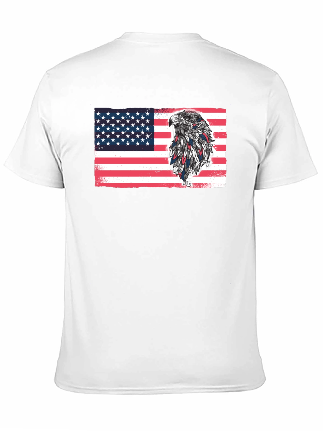 American Eagle Flag Graphic T-Shirt