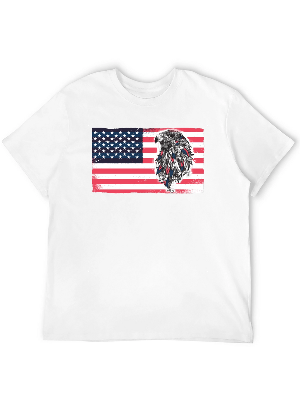 American Eagle Flag Graphic T-Shirt