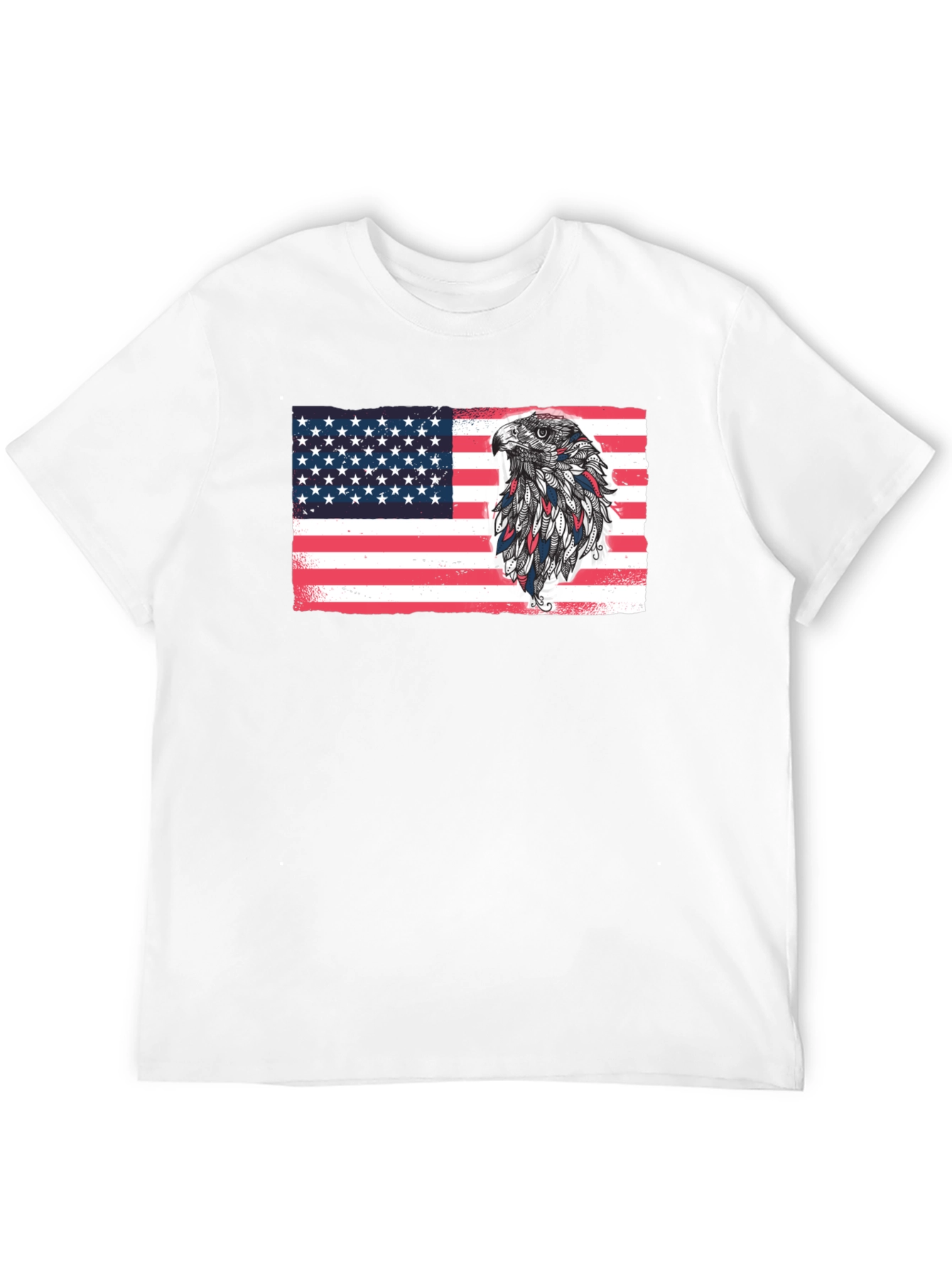 American Eagle Flag Graphic T-Shirt