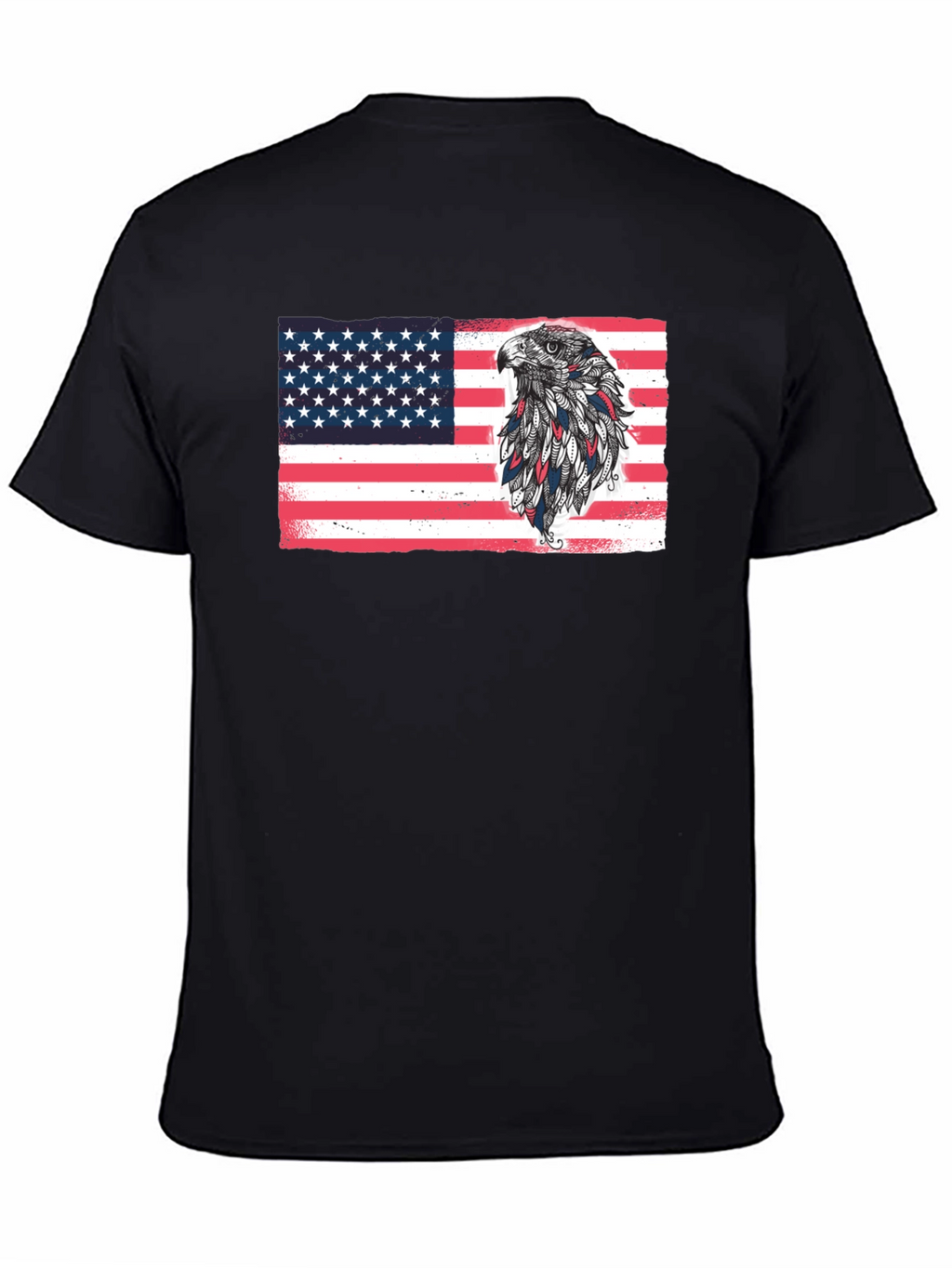 American Eagle Flag Graphic T-Shirt