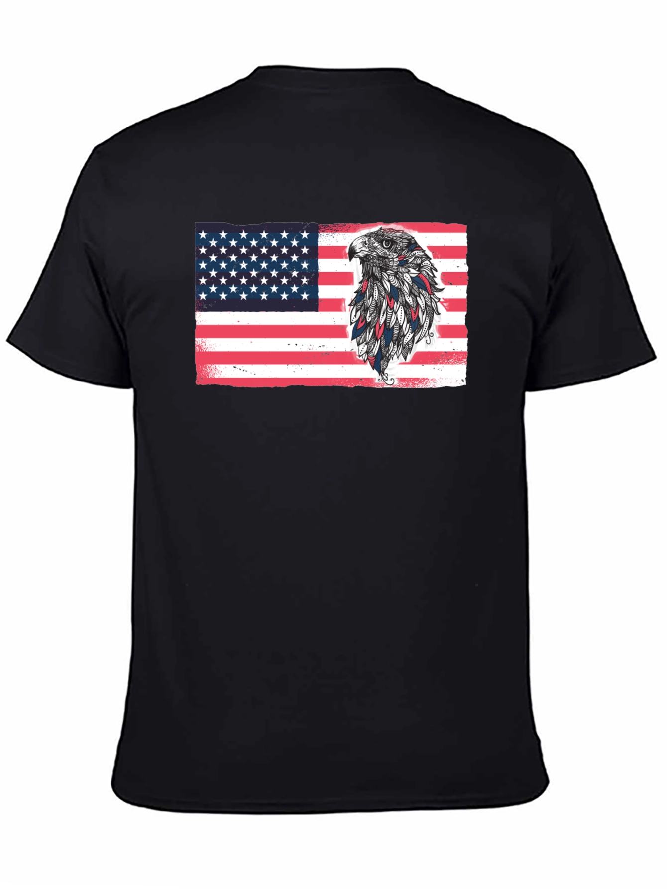 American Eagle Flag Graphic T-Shirt