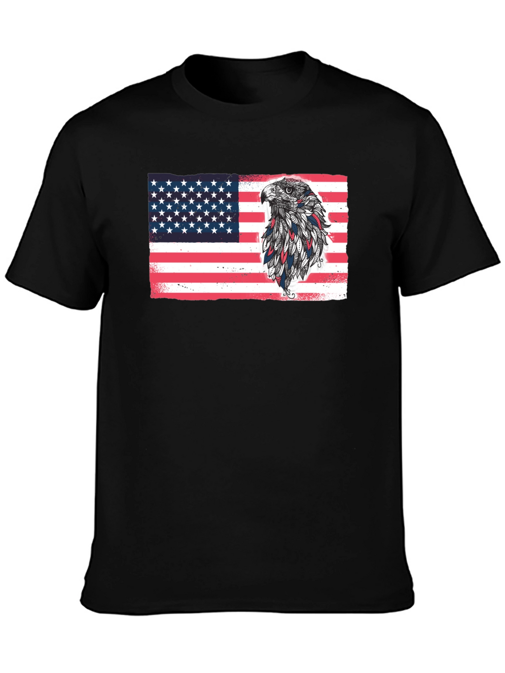 American Eagle Flag Graphic T-Shirt
