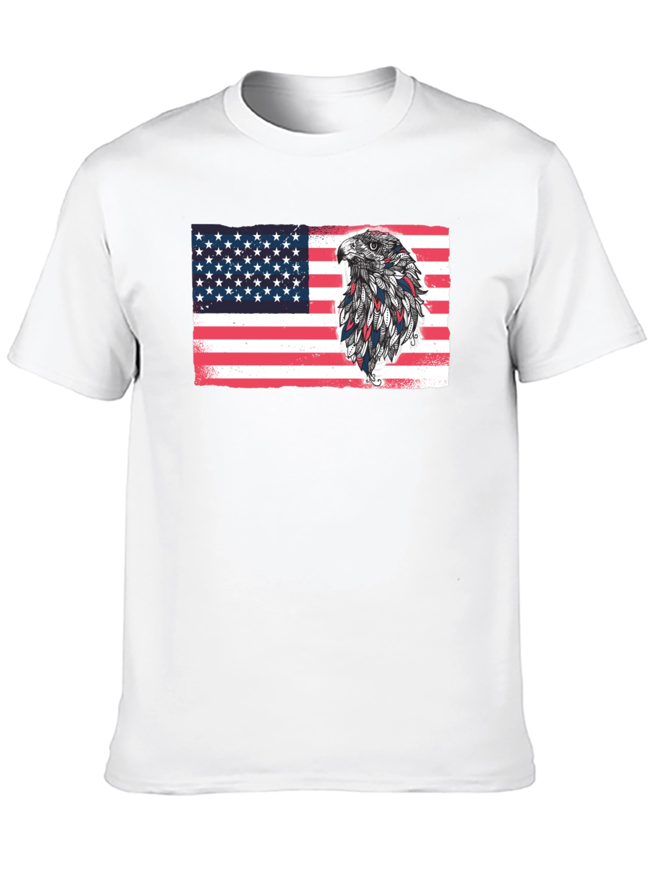 American Eagle Flag Graphic T-Shirt