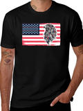 American Eagle Flag Graphic T-Shirt