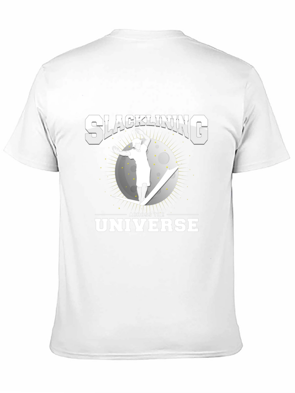Slacklining Across the Universe Graphic Tee