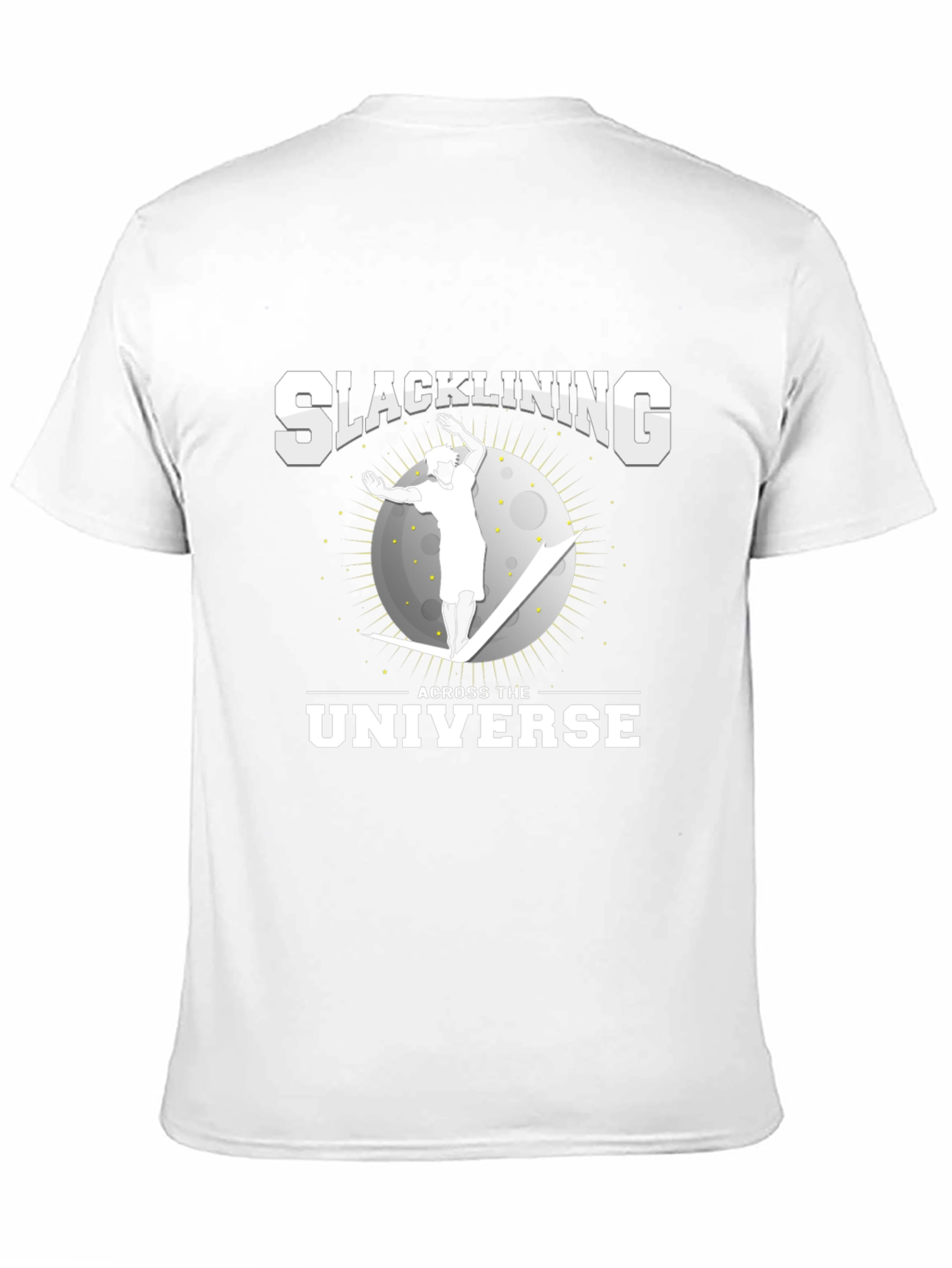 Slacklining Across the Universe Graphic Tee