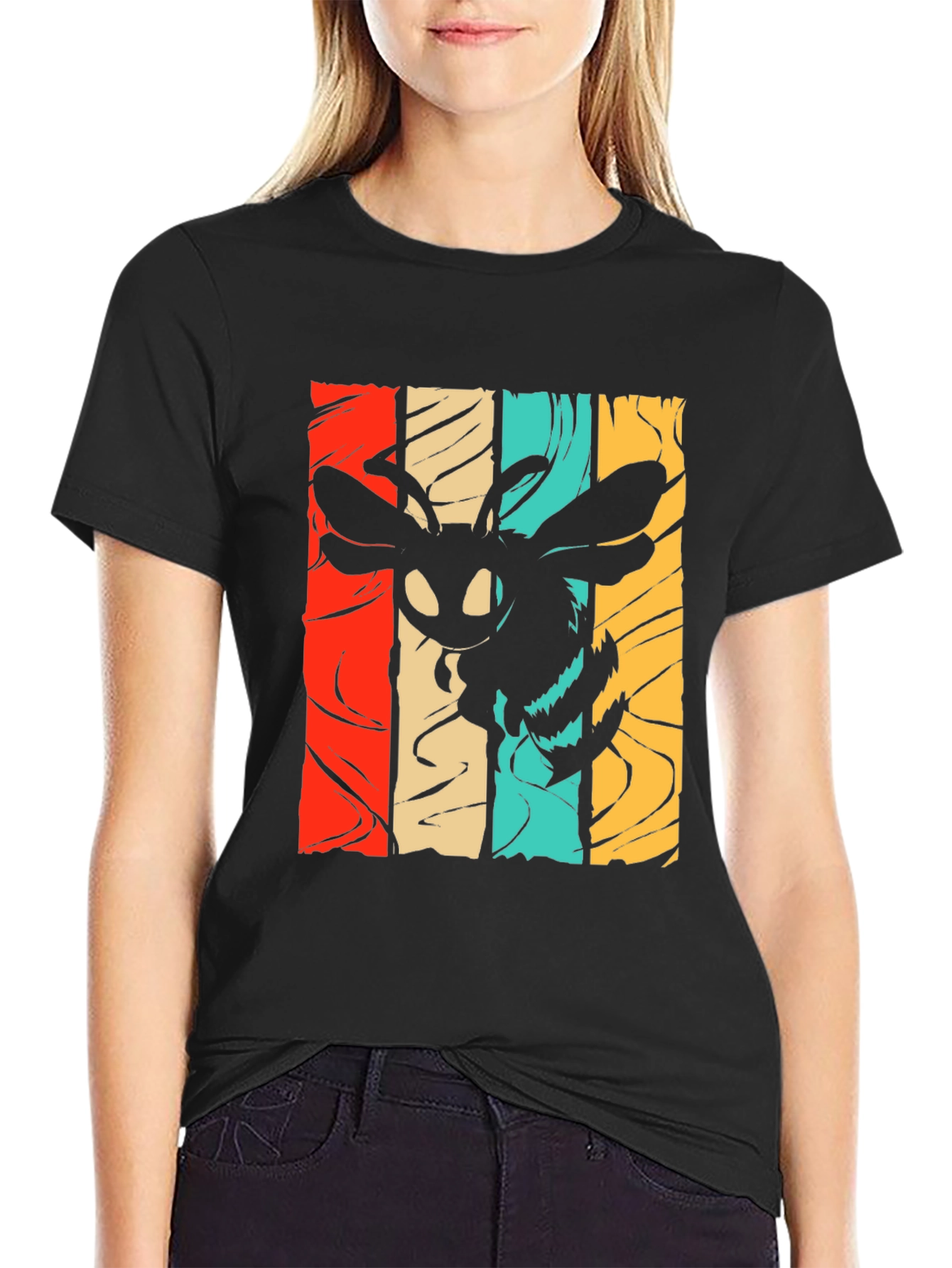 Retro Moth T-Shirt - Vintage Style Graphic Tee