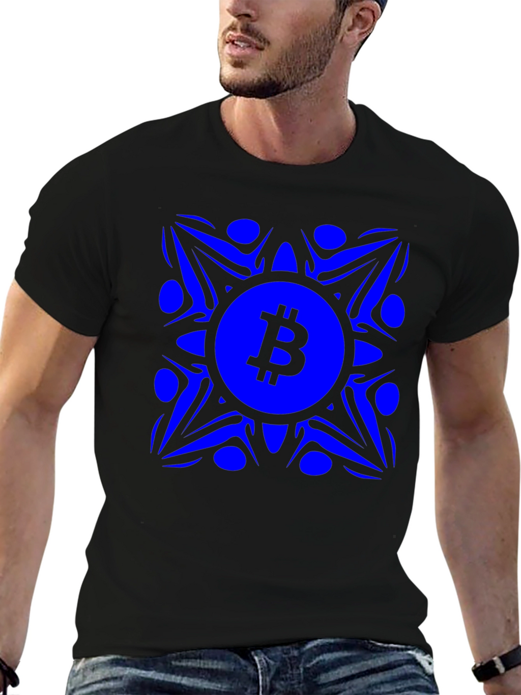 Bitcoin Mandala Graphic Tee