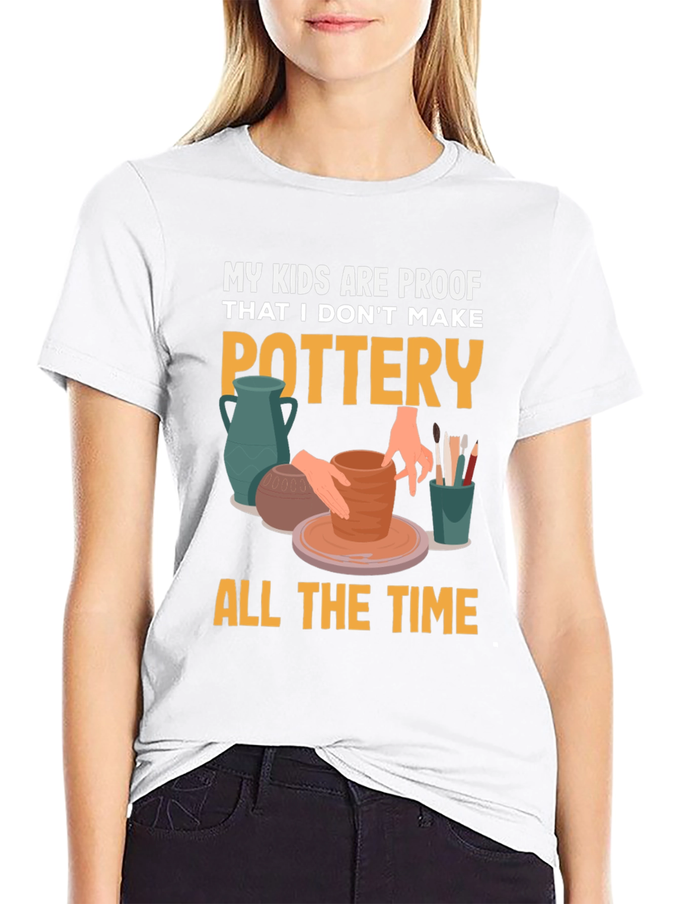 Pottery Humor Graphic Tee