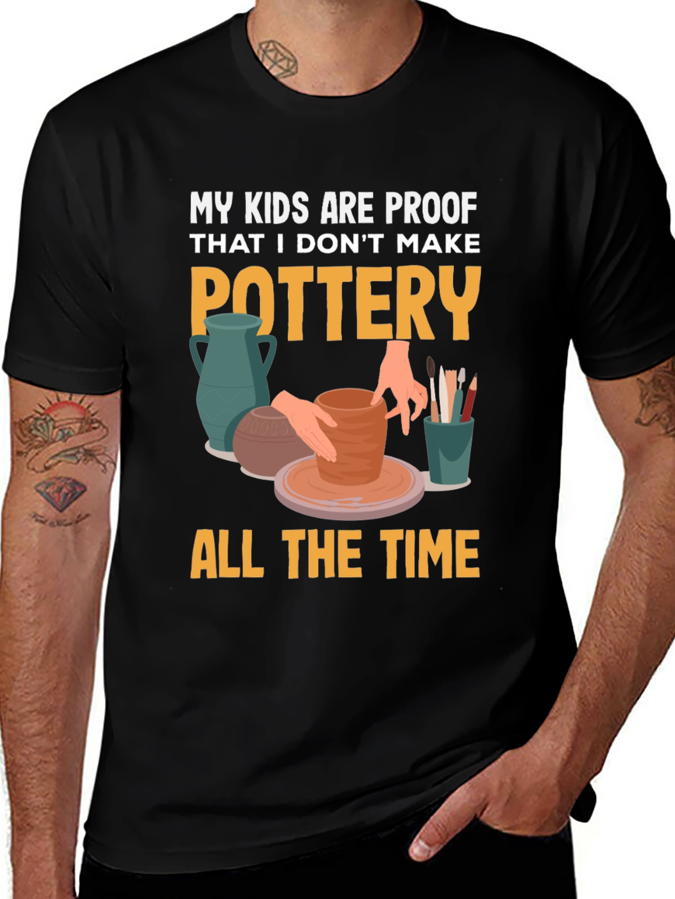 Pottery Humor Graphic Tee