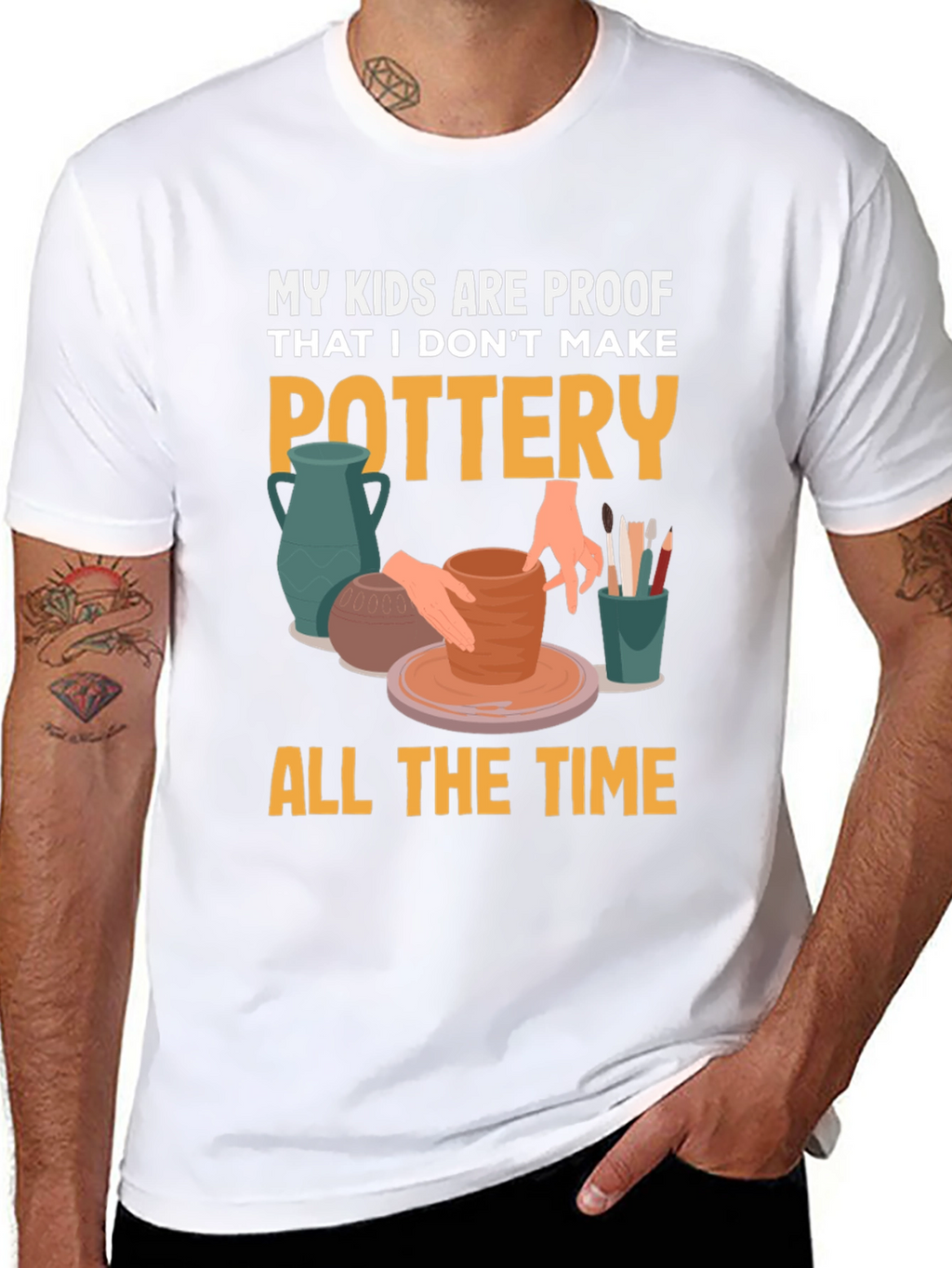 Pottery Humor Graphic Tee