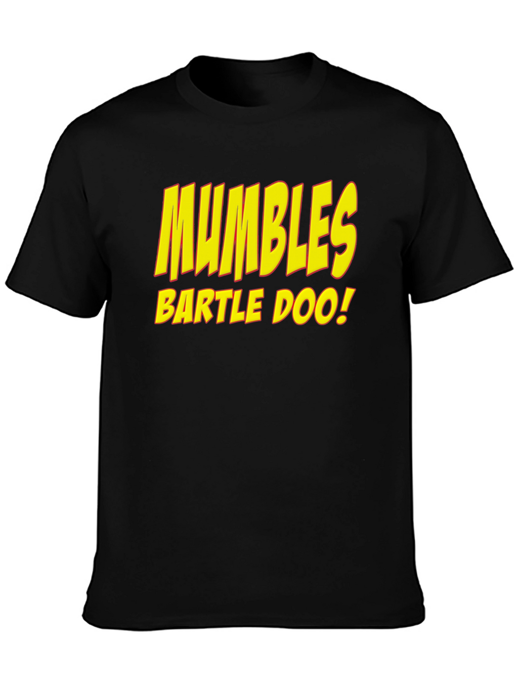 Mumbles Bartle Doo Black T-Shirt