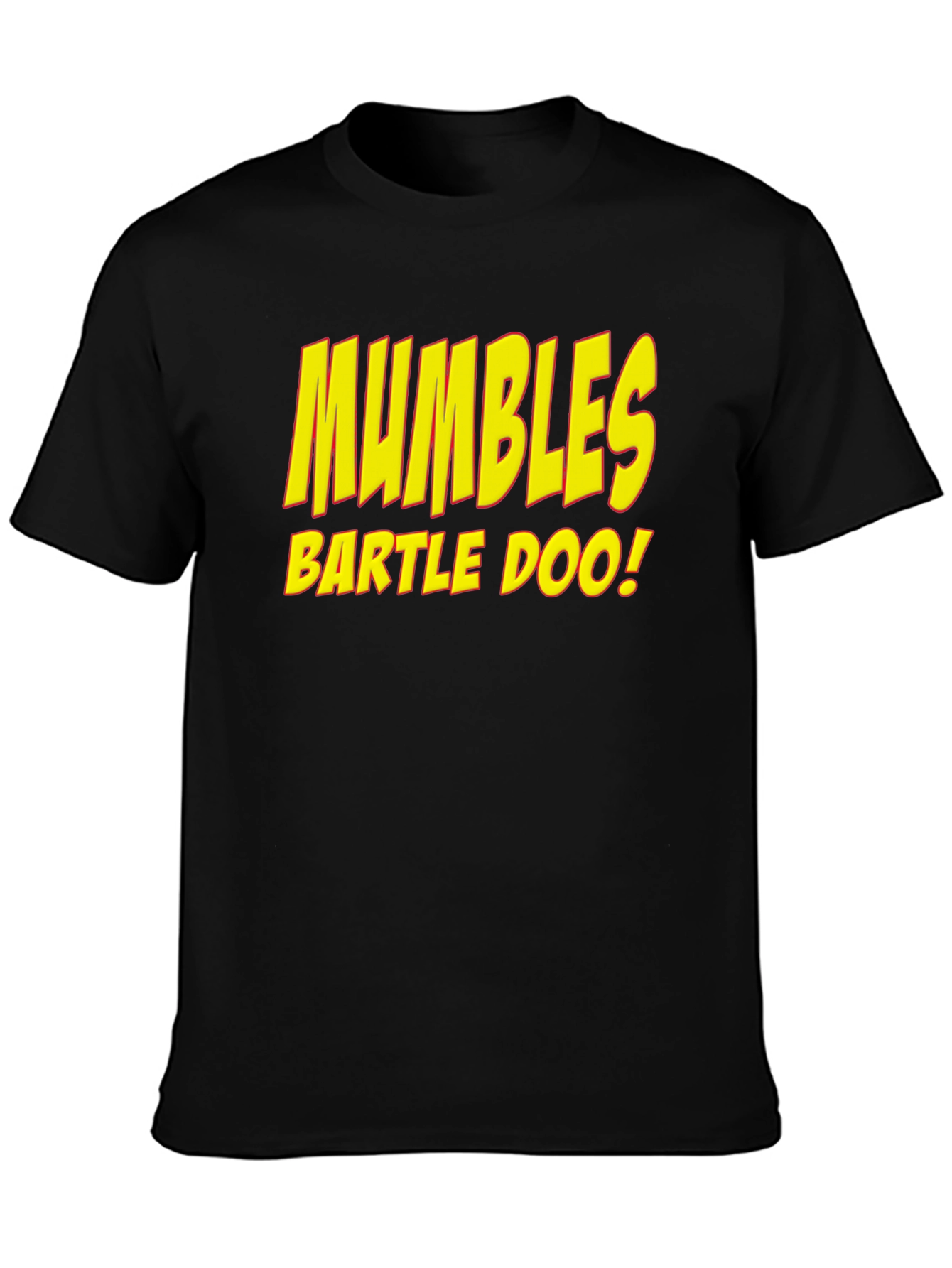 Mumbles Bartle Doo Black T-Shirt