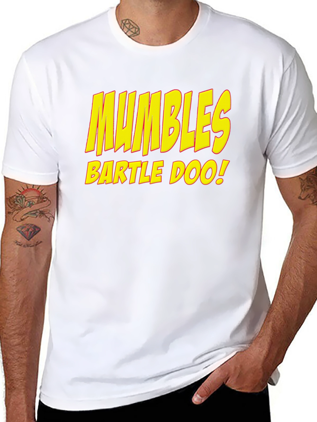 Mumbles Bartle Doo Black T-Shirt