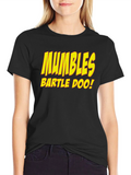 Mumbles Bartle Doo Black T-Shirt