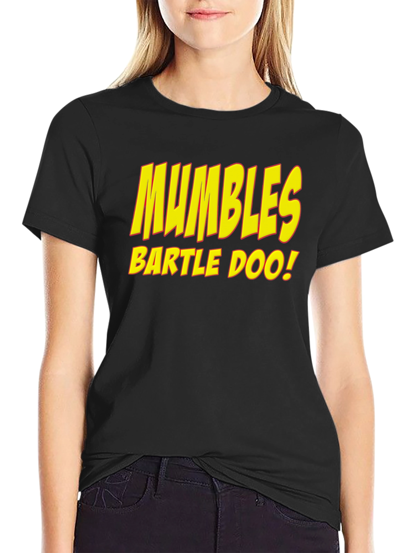 Mumbles Bartle Doo Black T-Shirt