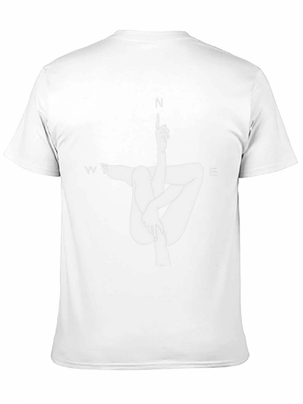 Unique Compass Direction Graphic Tee
