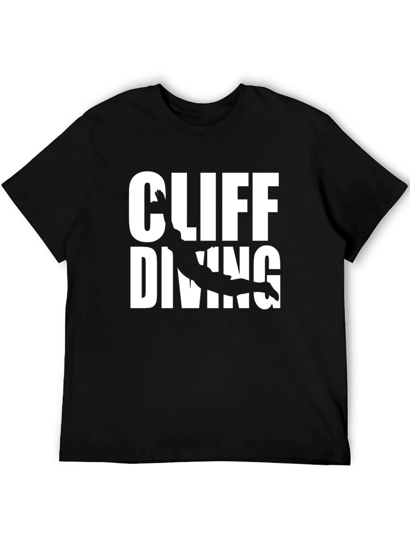 Cliff Diving Graphic Tee - Adventure Seeker T-Shirt