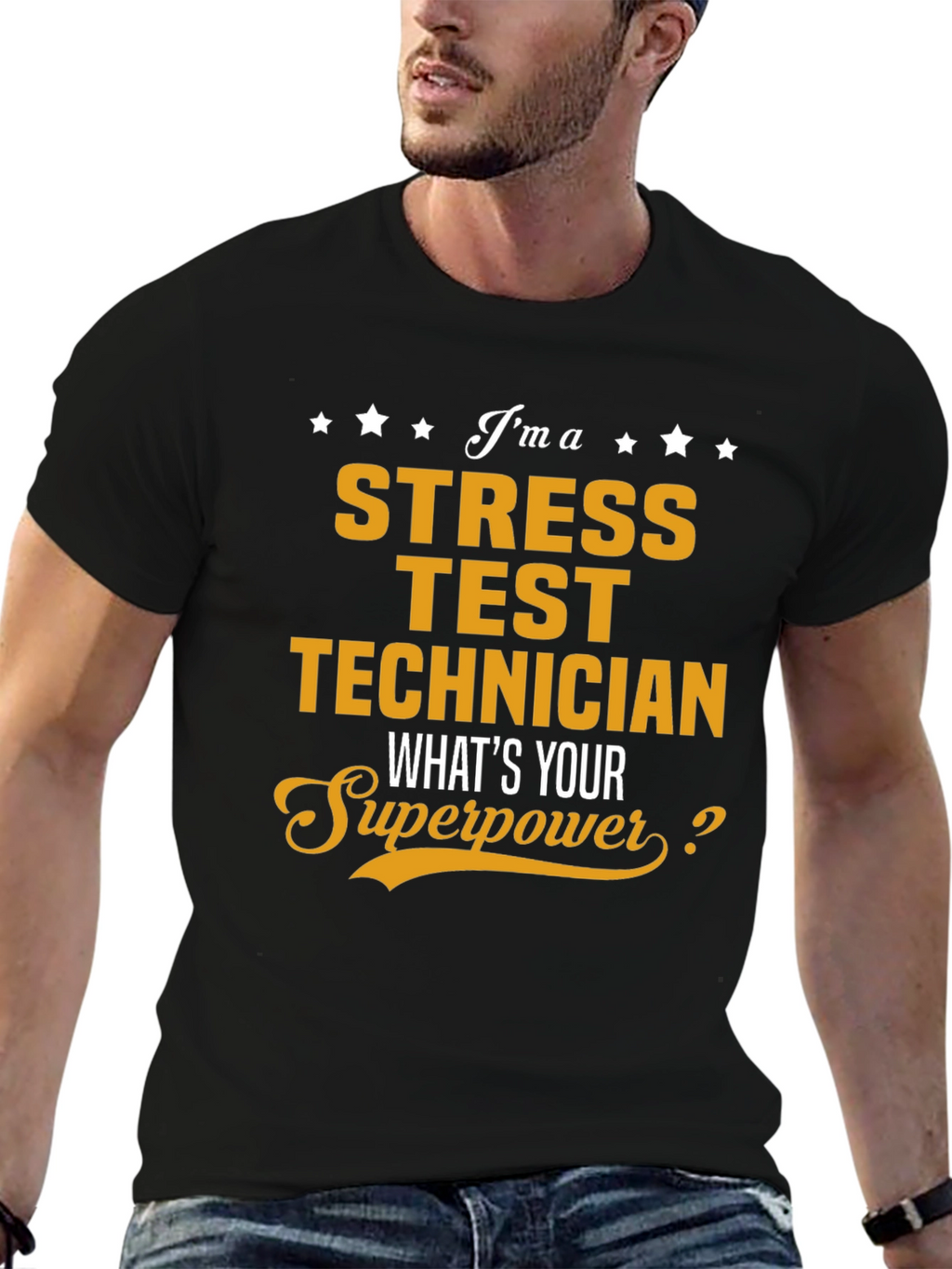 Stress Test Technician Superpower T-Shirt