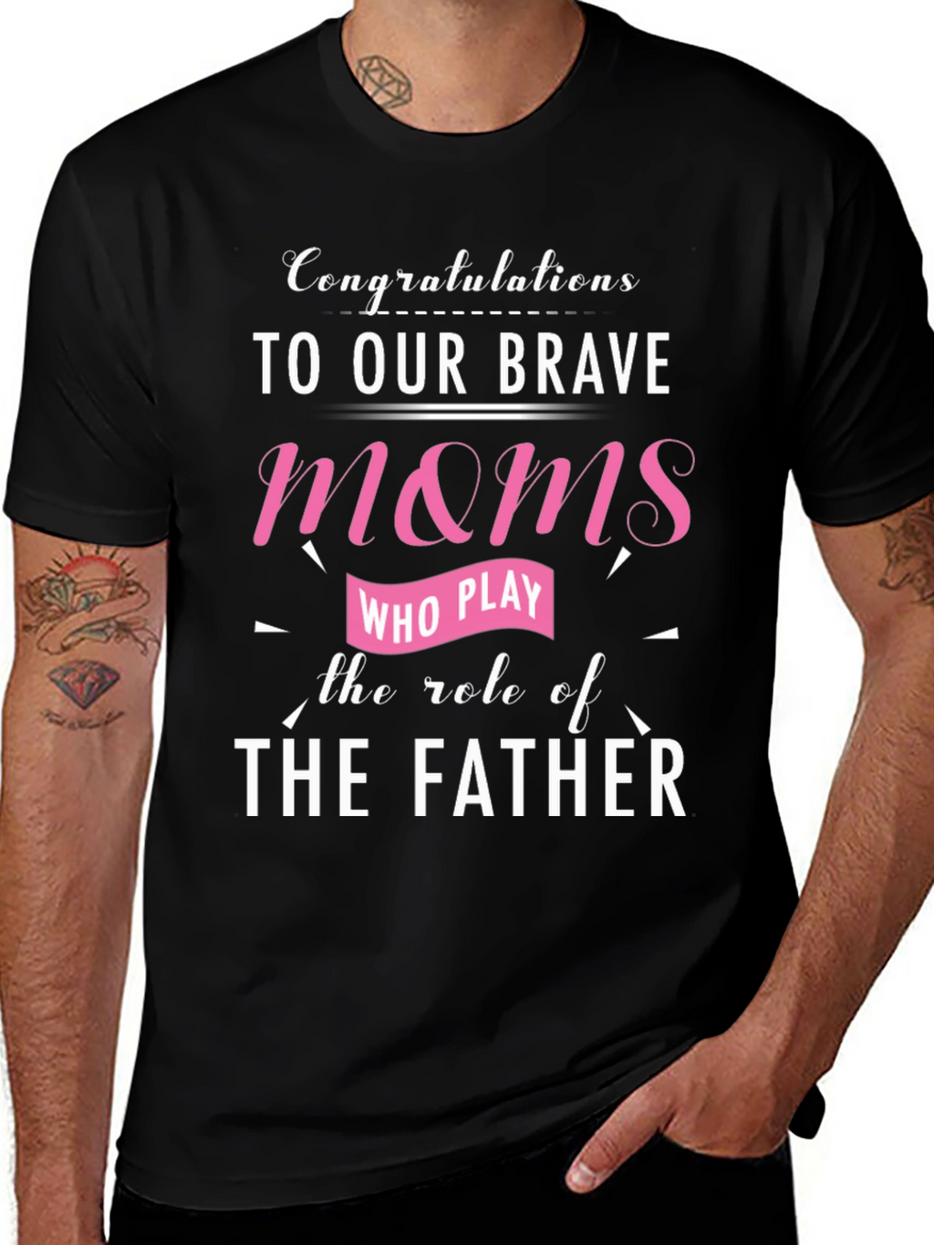 Brave Moms Single Parent T-Shirt