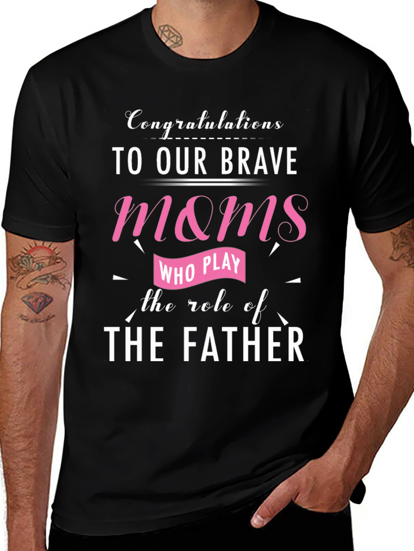 Brave Moms Single Parent T-Shirt