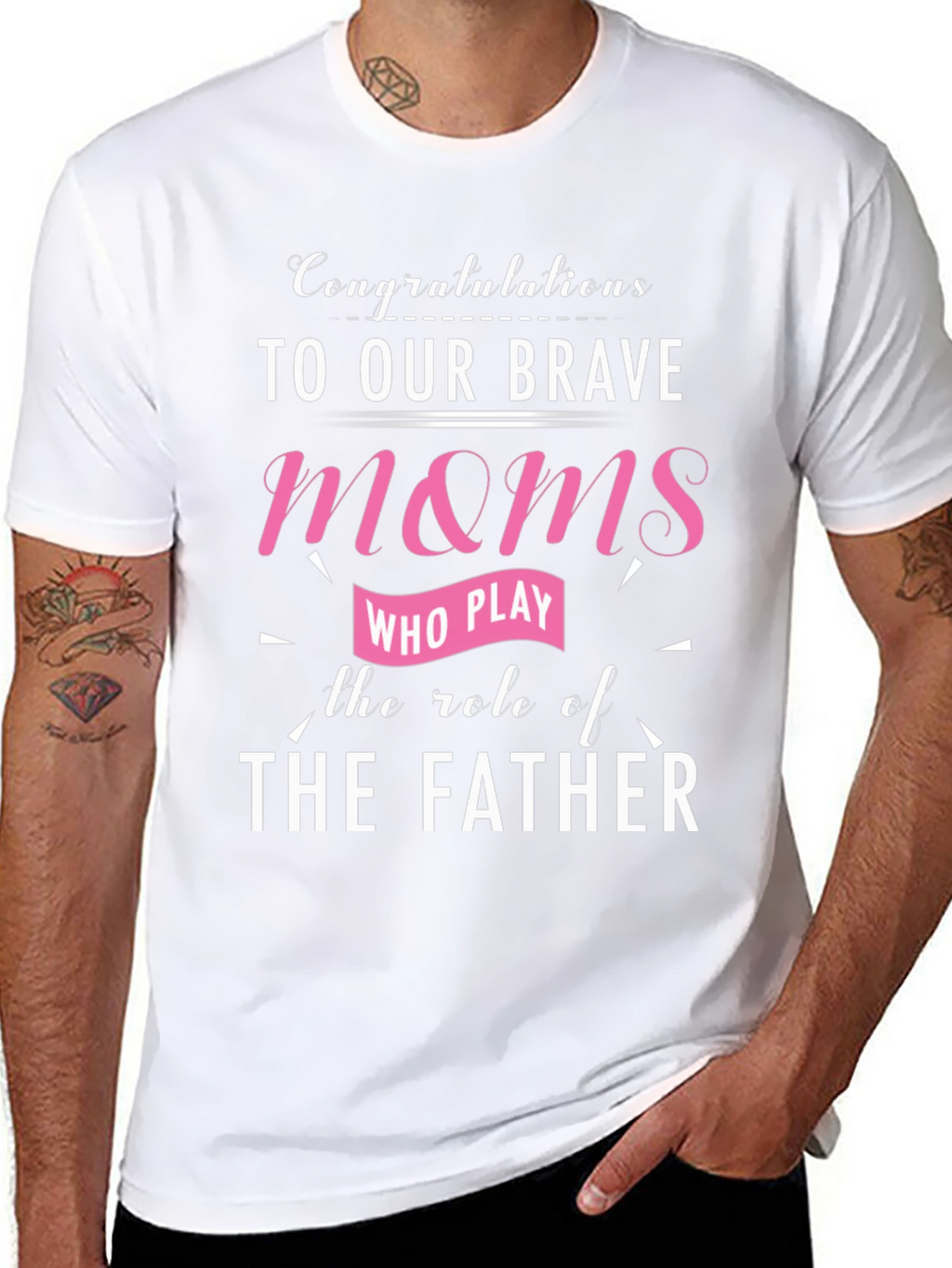 Brave Moms Single Parent T-Shirt