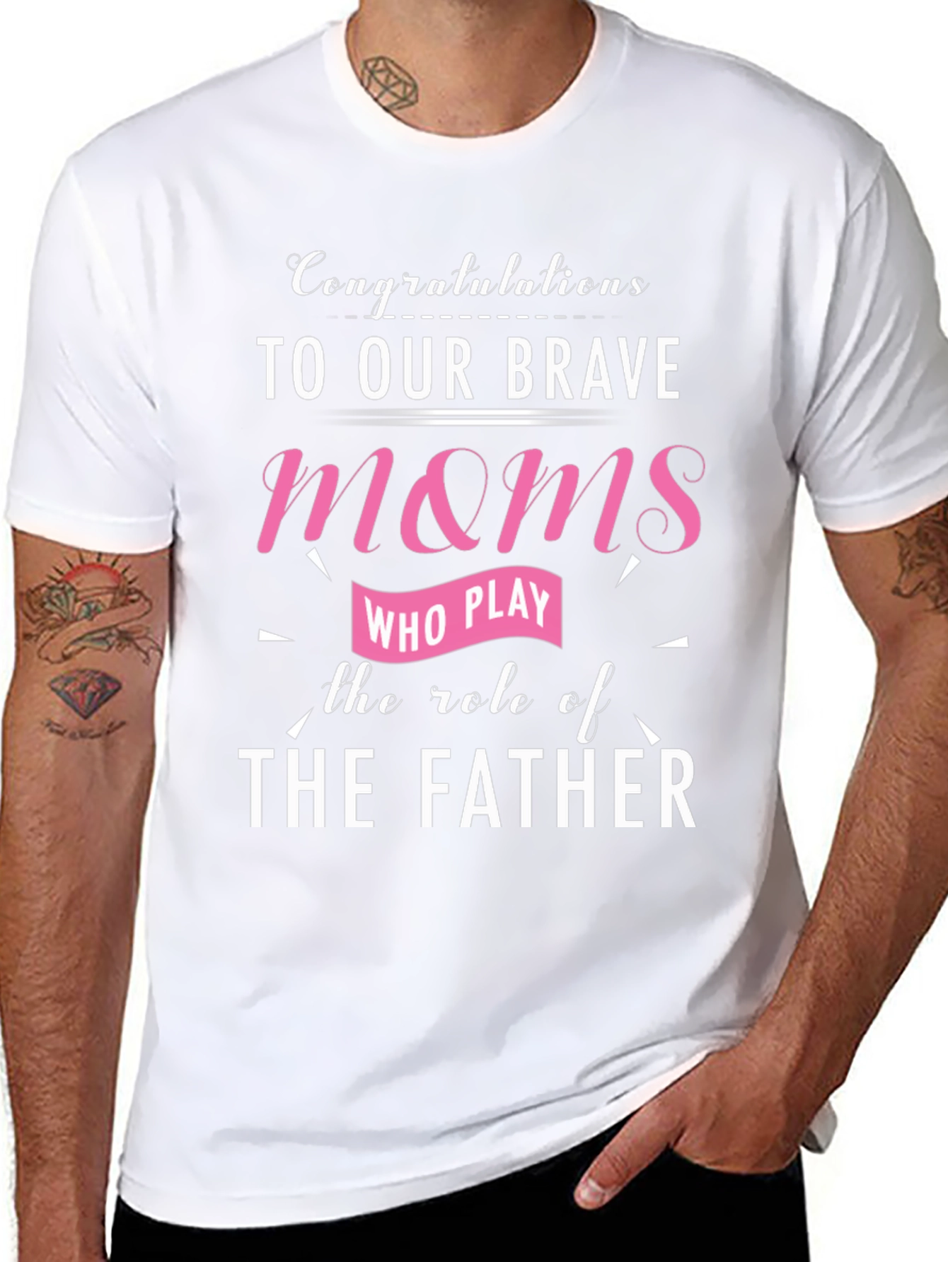 Brave Moms Single Parent T-Shirt
