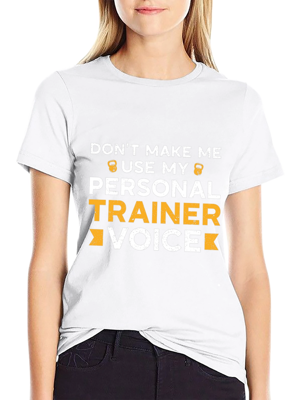 Funny Personal Trainer Voice Graphic T-Shirt
