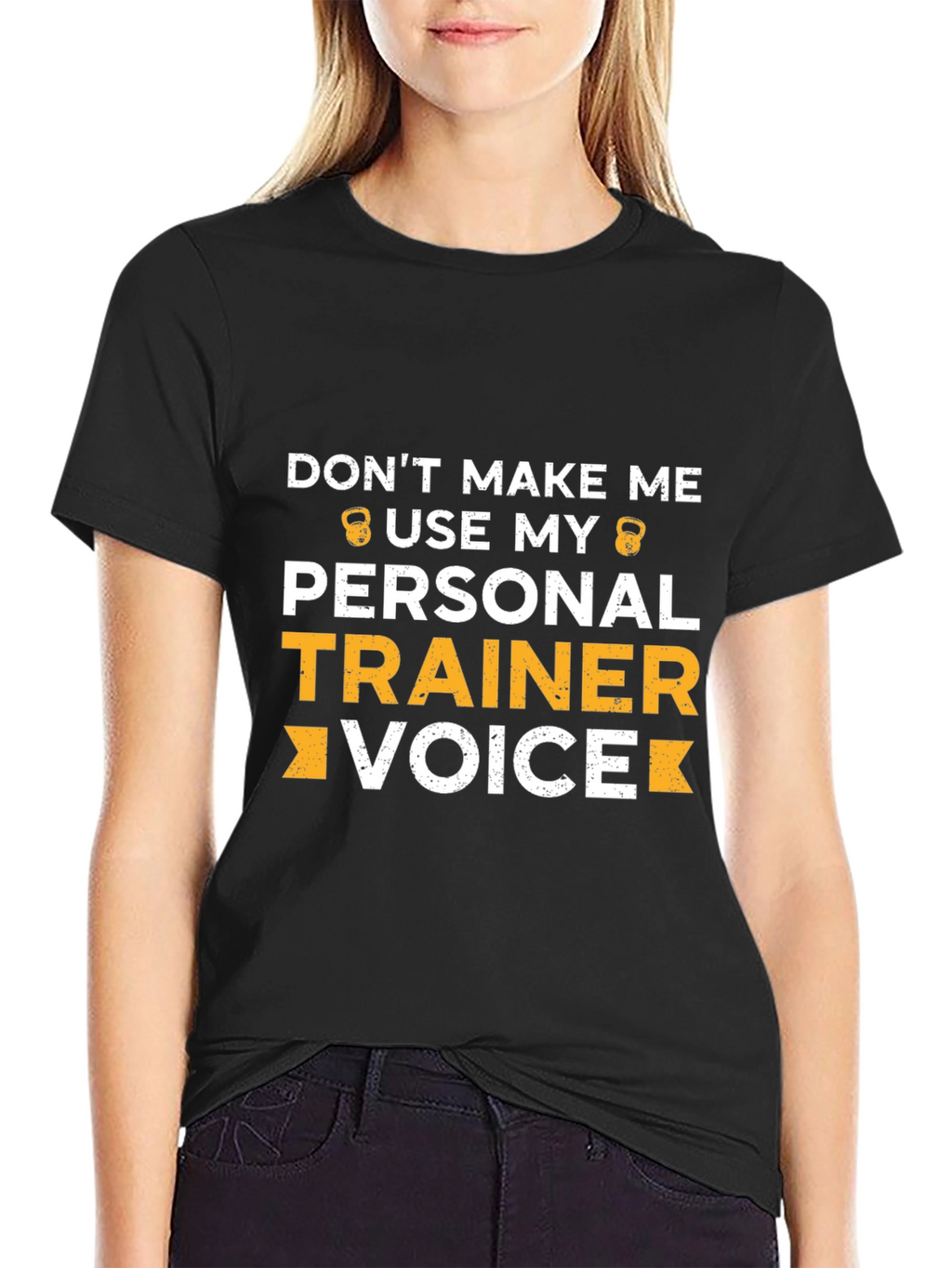 Funny Personal Trainer Voice Graphic T-Shirt