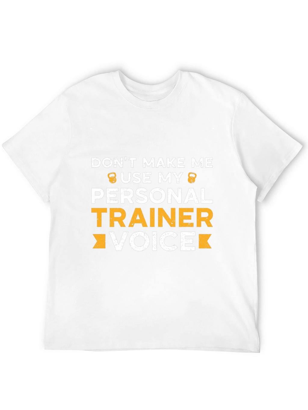Funny Personal Trainer Voice Graphic T-Shirt