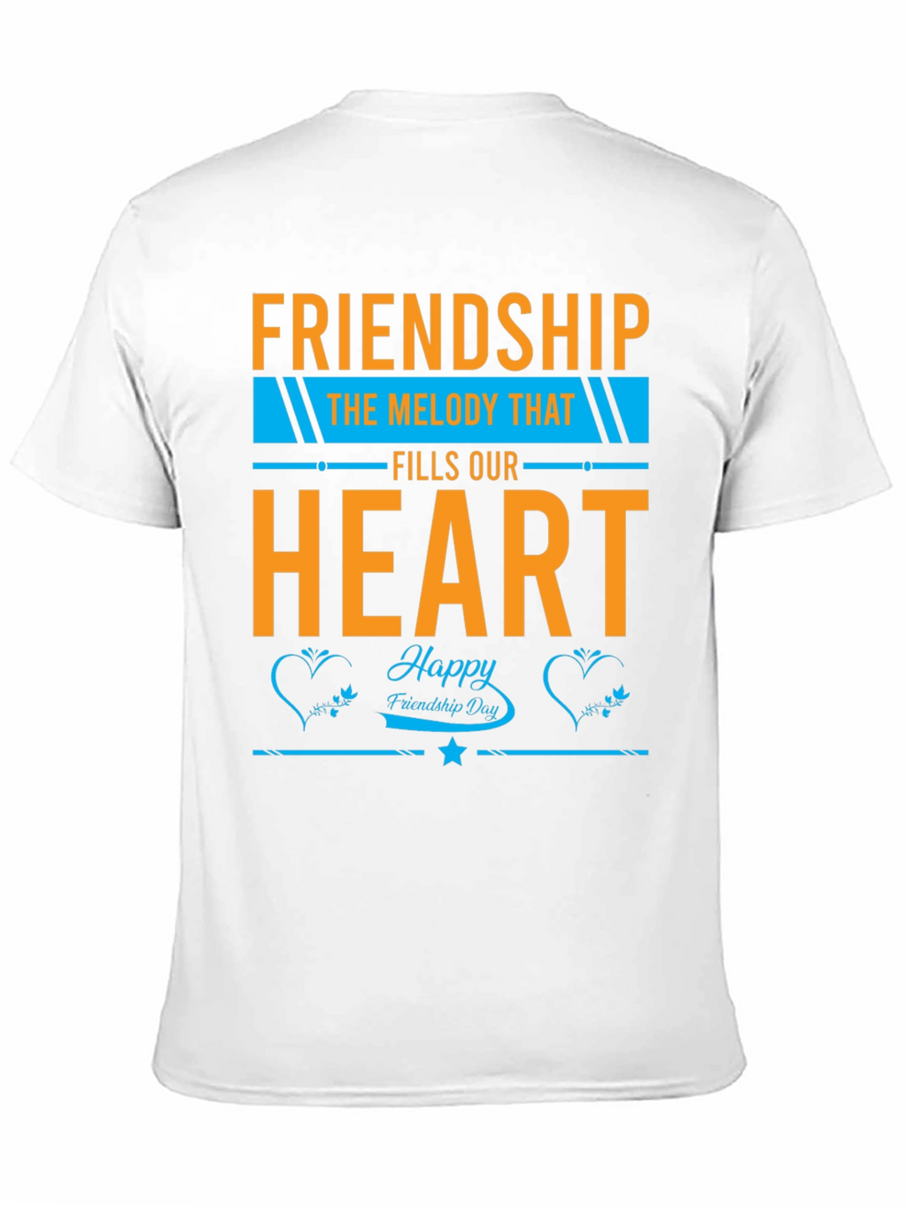 Friendship Day Graphic Print T-Shirt