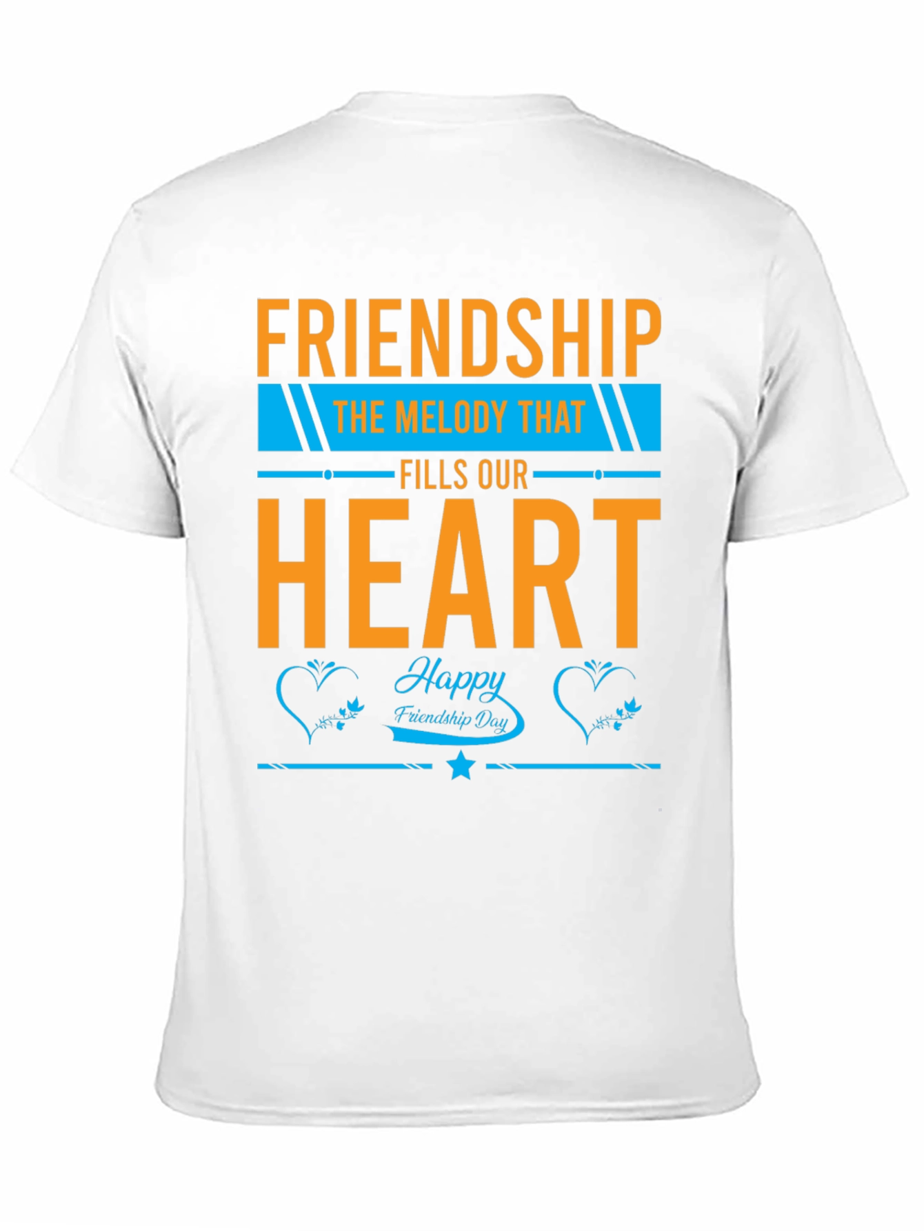 Friendship Day Graphic Print T-Shirt